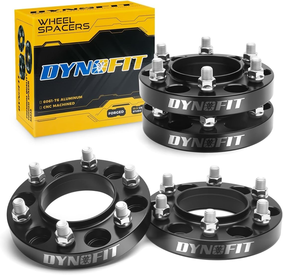 Dynofit 4pcs 1 in 6x5.5'' Wheel Spacer For Toyota Tacoma 4Runner Tundra Sequoia Dynofit 4pcs 1 in 6x5.5'' Wheel Spacer For Toyota Tacoma 4Runner Tundra Sequoia