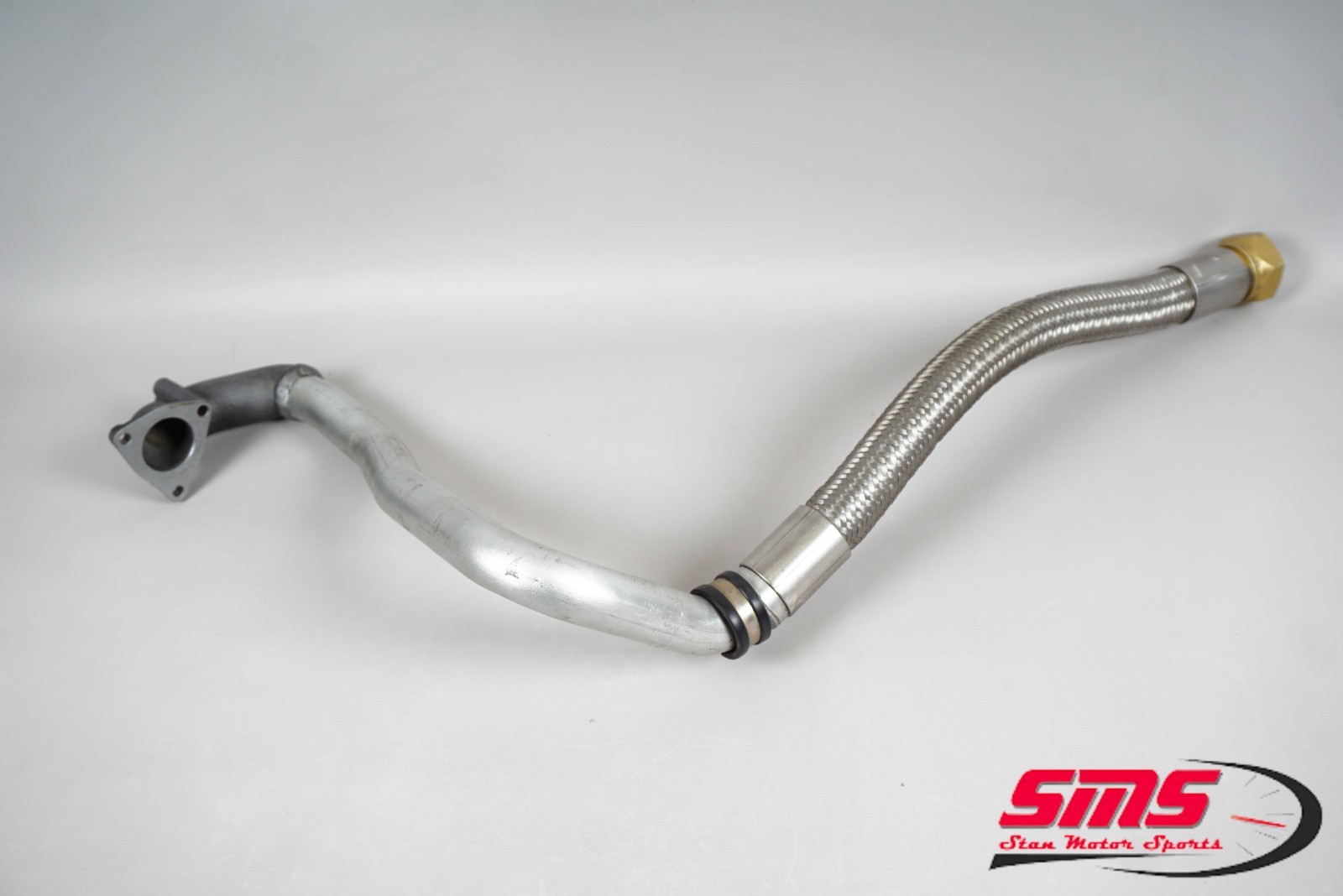 02-07 Maserati Spyder 4200 M138 Engine Oil Tank Feed Line Hose OEM