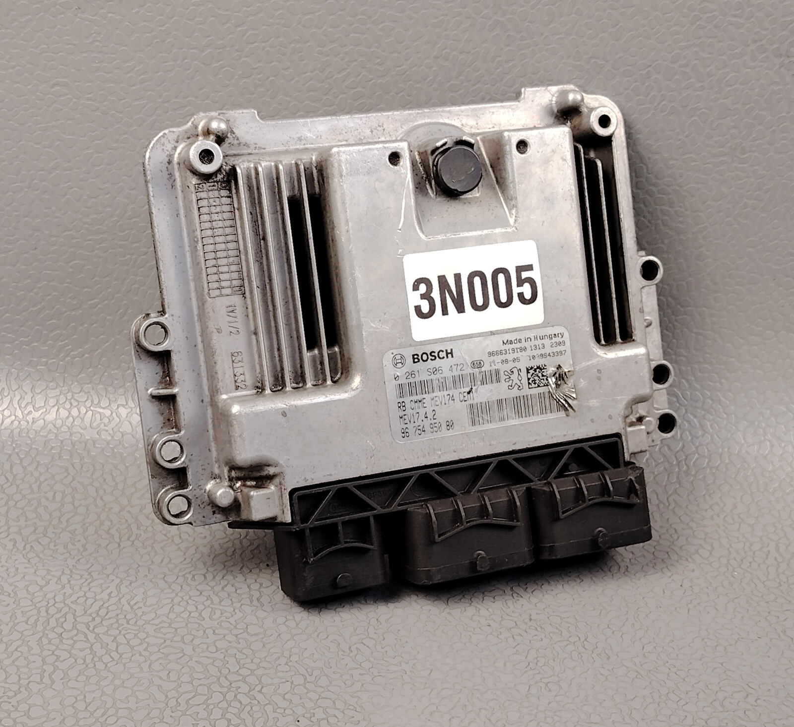 Peugeot 907 Citroen C3 Engine Control MODULE Unit ECU ECM 0261S06472 9675495080