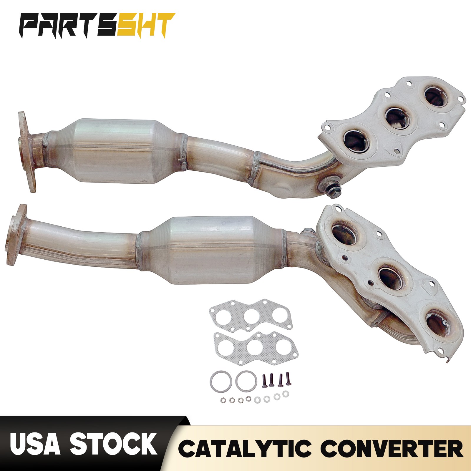 2x Left & Right Catalytic Converter Fit Lexus GS300 GS350 IS250 2006-2015 AWD