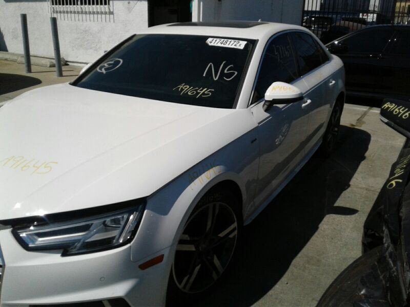Driver Rear Suspension Without Crossmember FWD Fits 17-19 AUDI A4 104427