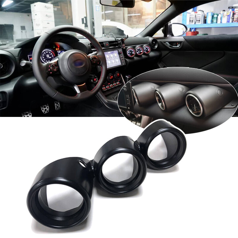 For 2022-2024 Subaru BRZ GR86 ZD8 STI Central Dash Triple Gauge Meter Holder Pod