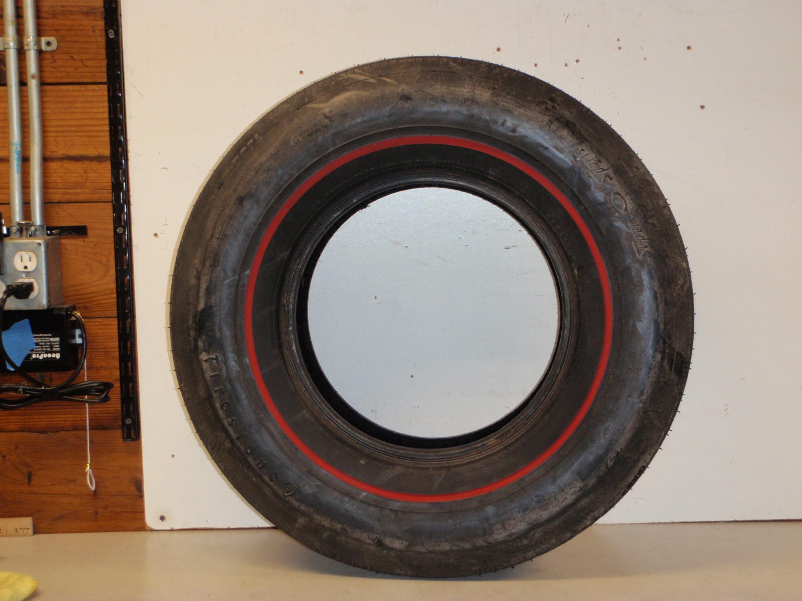 Firestone Super Sports Wide Oval Redline Tire G-70-14