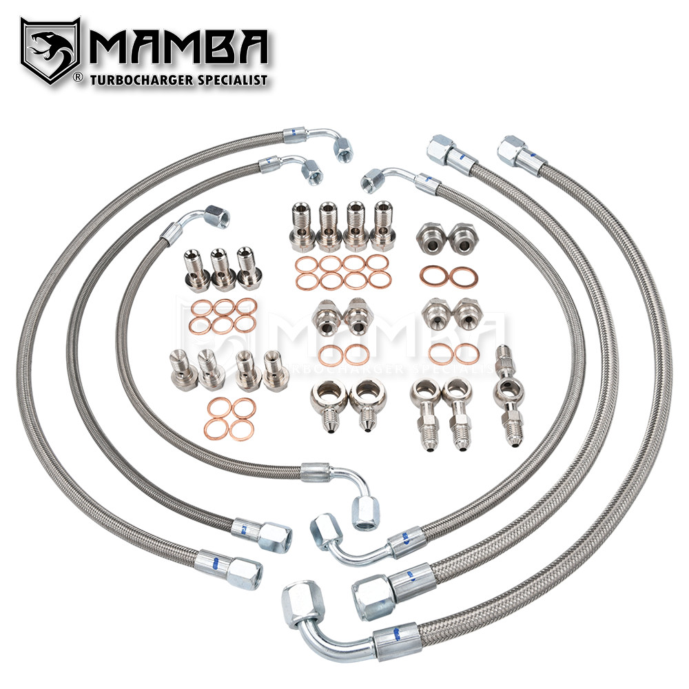 Turbo Oil & Water Line/For Nissan RB26DETT SKYLINE GTR w/Garrett GT28R GT2860R Turbo Oil & Water Line/For Nissan RB26DETT SKYLINE GTR w/Garrett GT28R GT2860R