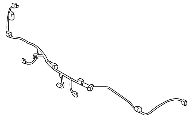 Genuine Hyundai Wire Harness 91880-CW010
