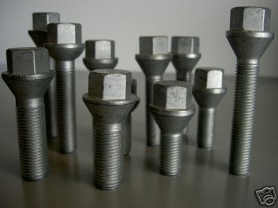 ON SALE 50% OFF 20-4314-B RAD German wheel LUG BOLT M14x1.5 55mm shank ball seat