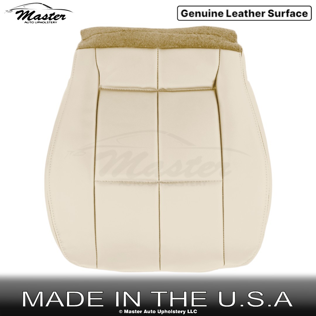 1995-1999 Fits Nissan Maxima GLE Leather Driver Bottom Replacement Cover Beige