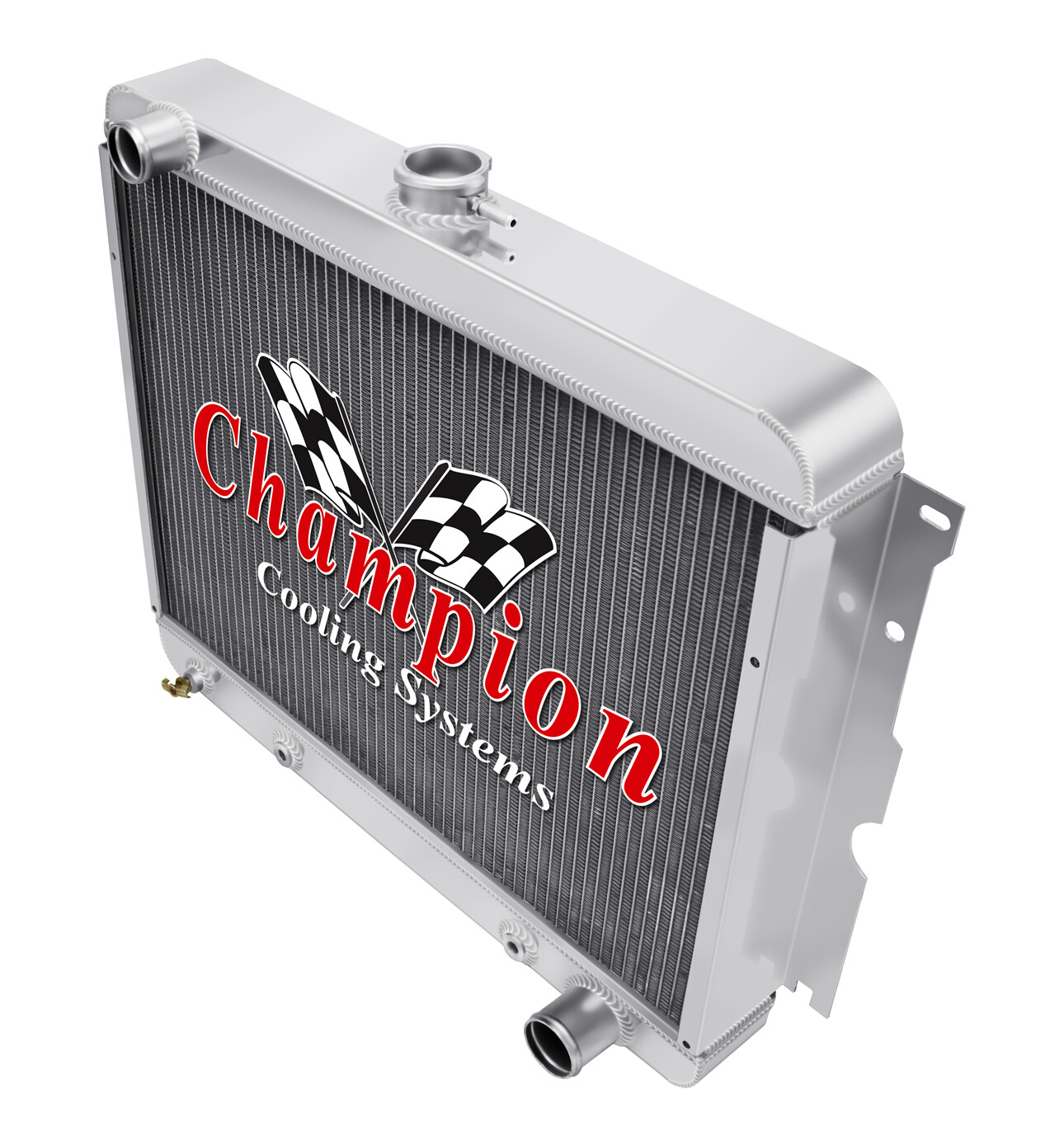Eagle Racing 3 Row Alum Radiator For 1968 - 73 Dodge/Plymouth Small Block