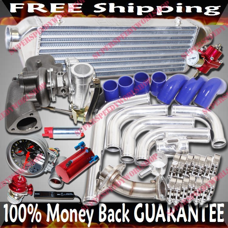Intercooler+Piping+TB25 Turbocharger+Manifold for 06-11 Honda Civic R18 1.8L Intercooler+Piping+TB25 Turbocharger+Manifold for 06-11 Honda Civic R18 1.8L