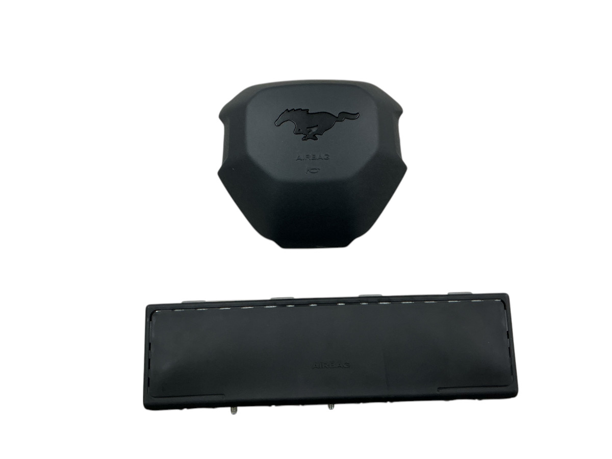 2024 25 2026 Ford Mustang driver wheel & knee airbag BLACK HORSE