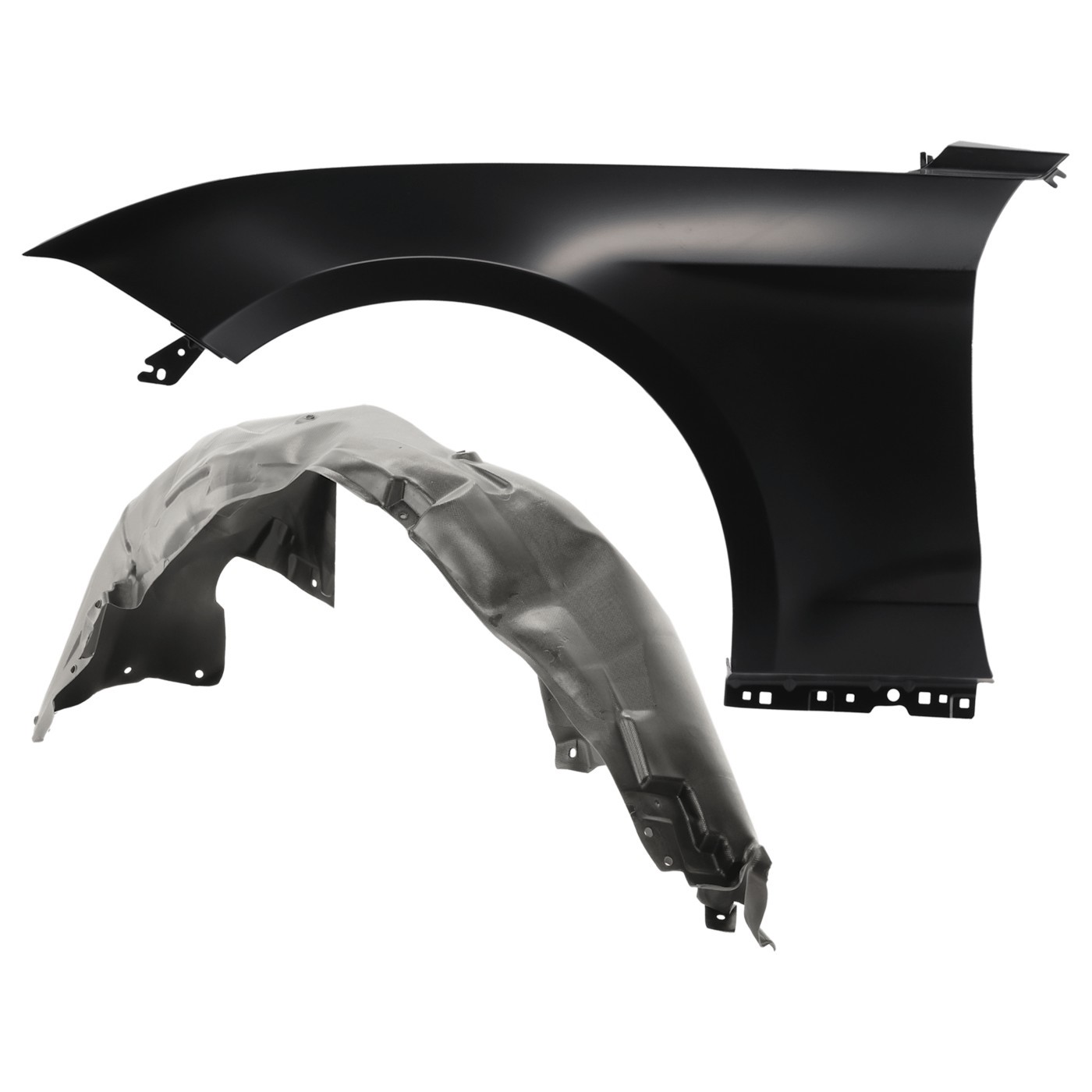 Fender Front Driver Left Side Aluminum Coupe for Ford Mustang 2018-2023
