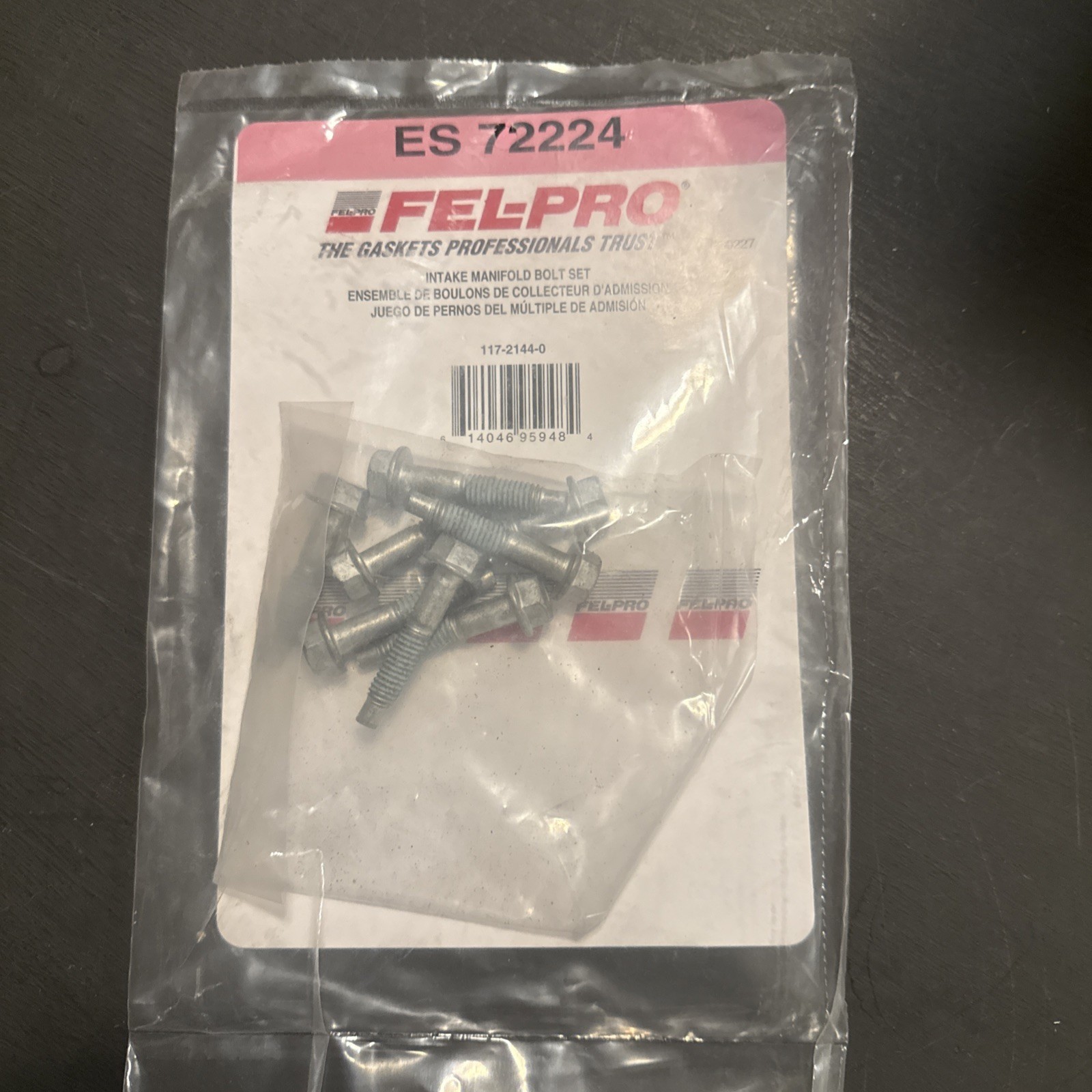 Fel-Pro ES 72224 Intake Manifold Bolt Set Fel-Pro ES 72224 Intake Manifold Bolt Set