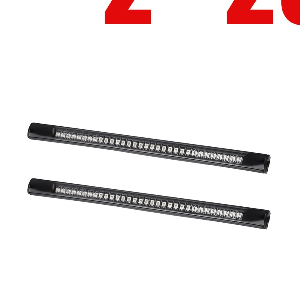 2-20PCS Motorcycle LED Turn Signals Tail Light Bar Indicator Amber/Red Universal 2-20PCS Motorcycle LED Turn Signals Tail Light Bar Indicator Amber/Red Universal