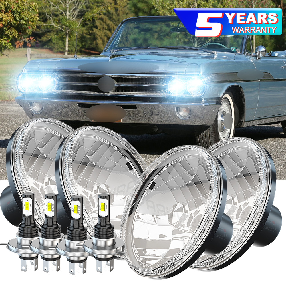 FOR Ford Galaxie 500 1962-1974 4pcs 5 3/4\