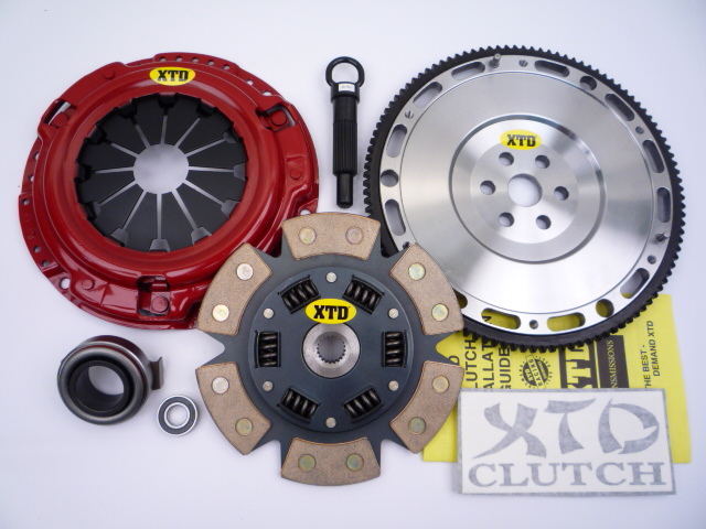 XTD STAGE 3 CLUTCH & 10LBS FLYWHEEL KIT 89 90 91 CIVIC CRX 1.5L 1.6L SOHC  