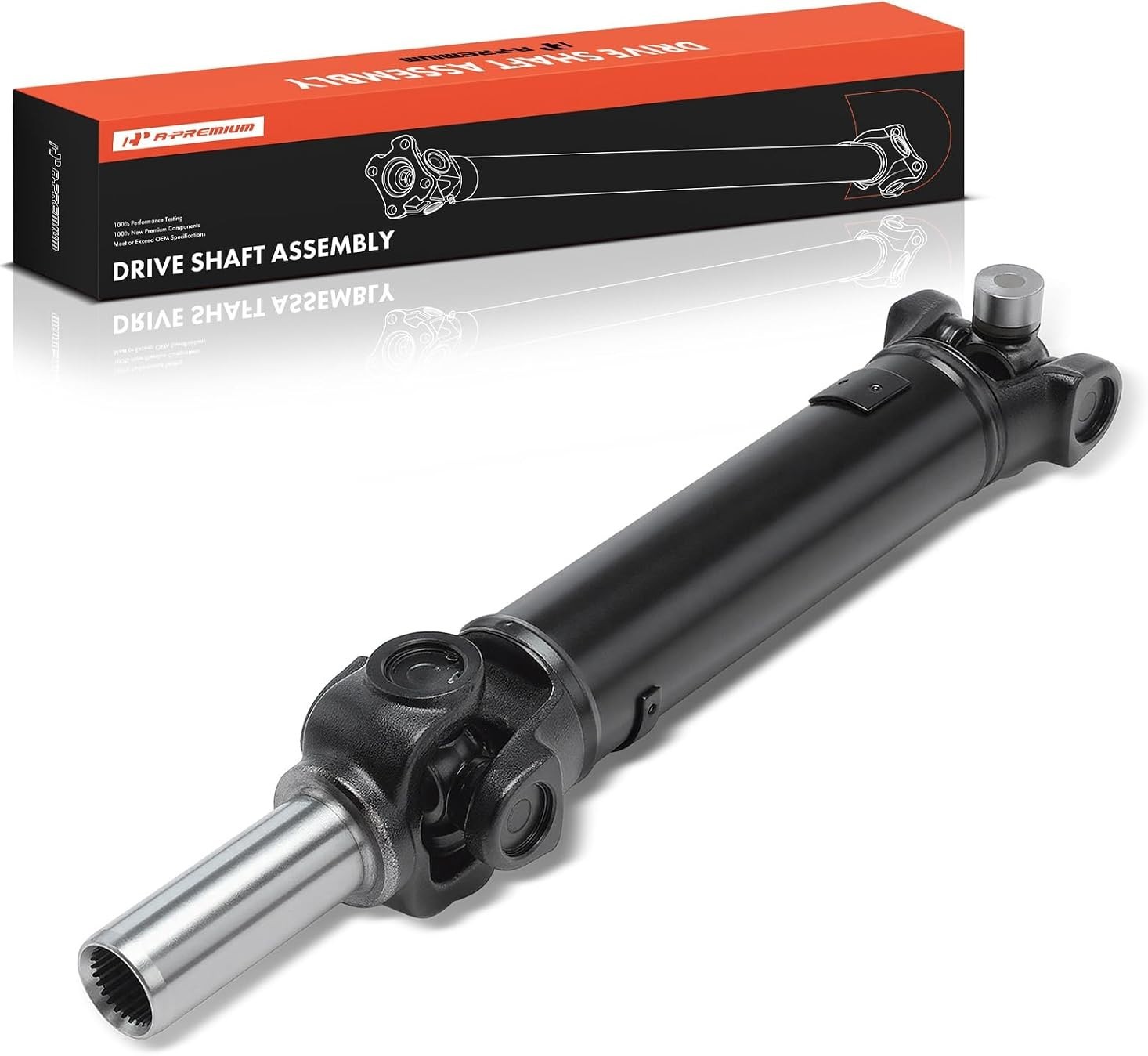A-Premium Rear Driveshaft Assembly for 1987-1993 Jeep Wrangler, 4WD, Manual, I6 A-Premium Rear Driveshaft Assembly for 1987-1993 Jeep Wrangler, 4WD, Manual, I6