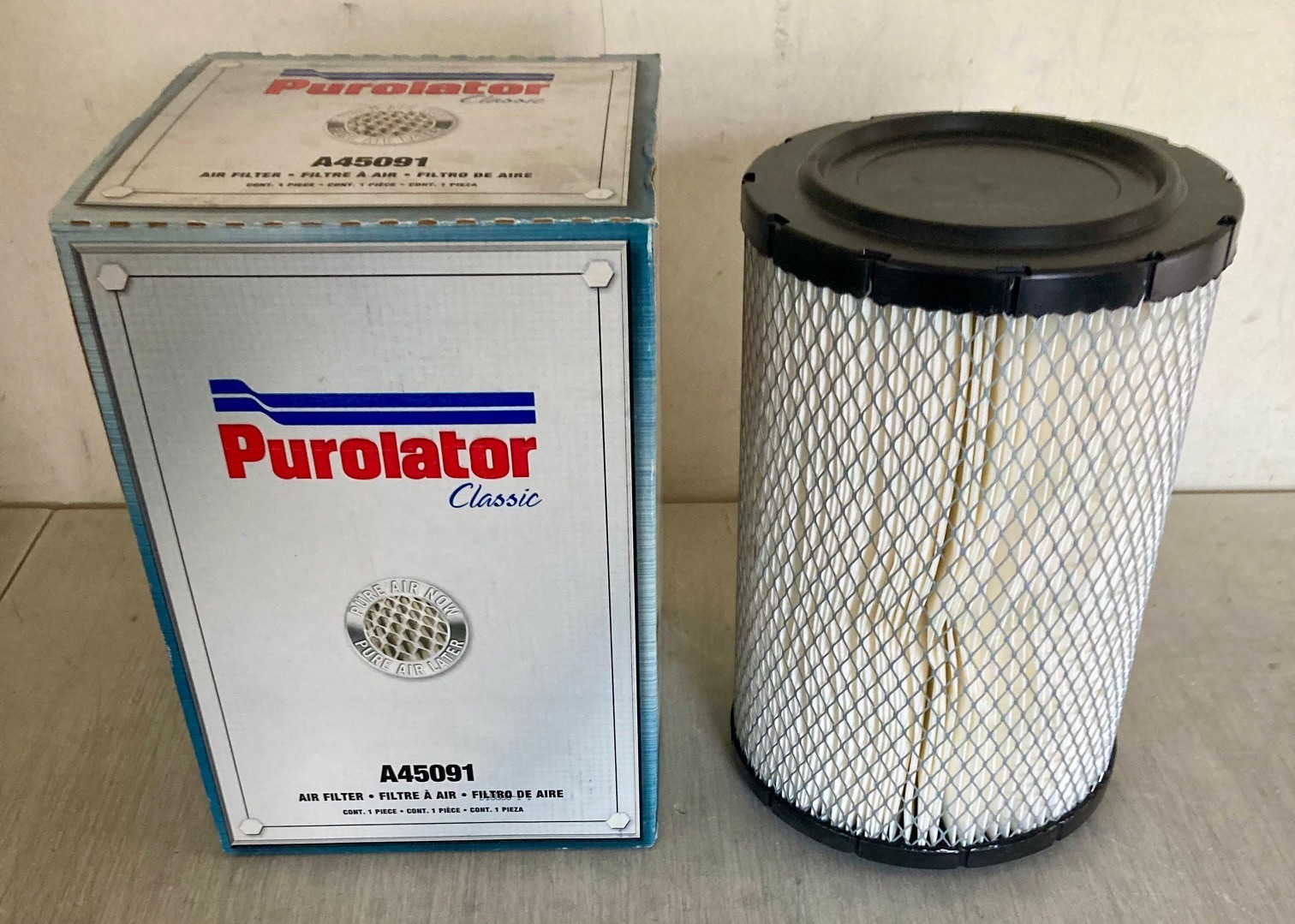 NOS Purolator A45091 Air Filter fits A1301C CA8037 AF1301 46441 VA5091 A45091
