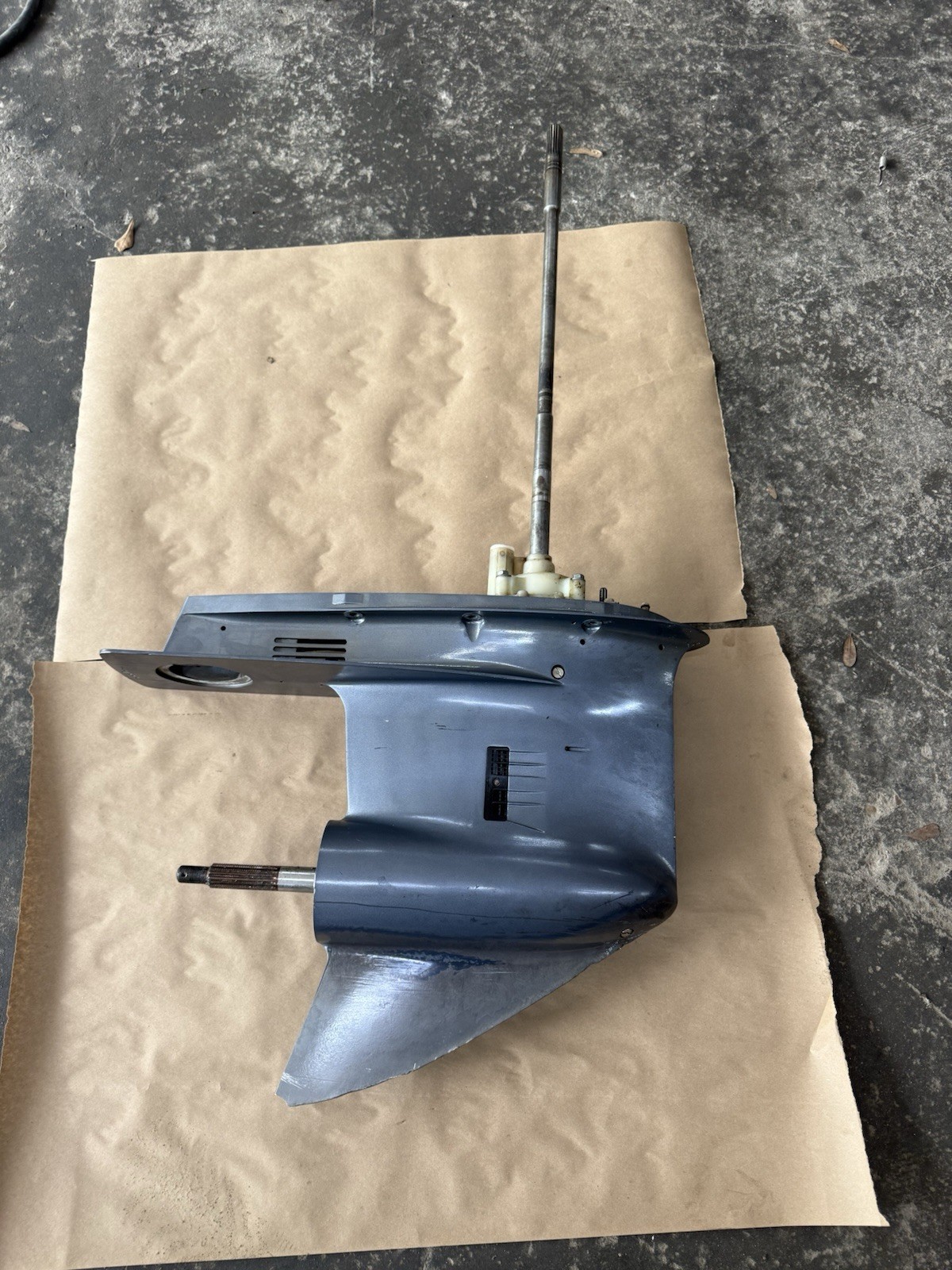 OEM 2019 YAMAHA F200XB 200 HP 25” LOWER UNIT / GEARCASE PN# 6DA-45300-12-8D
