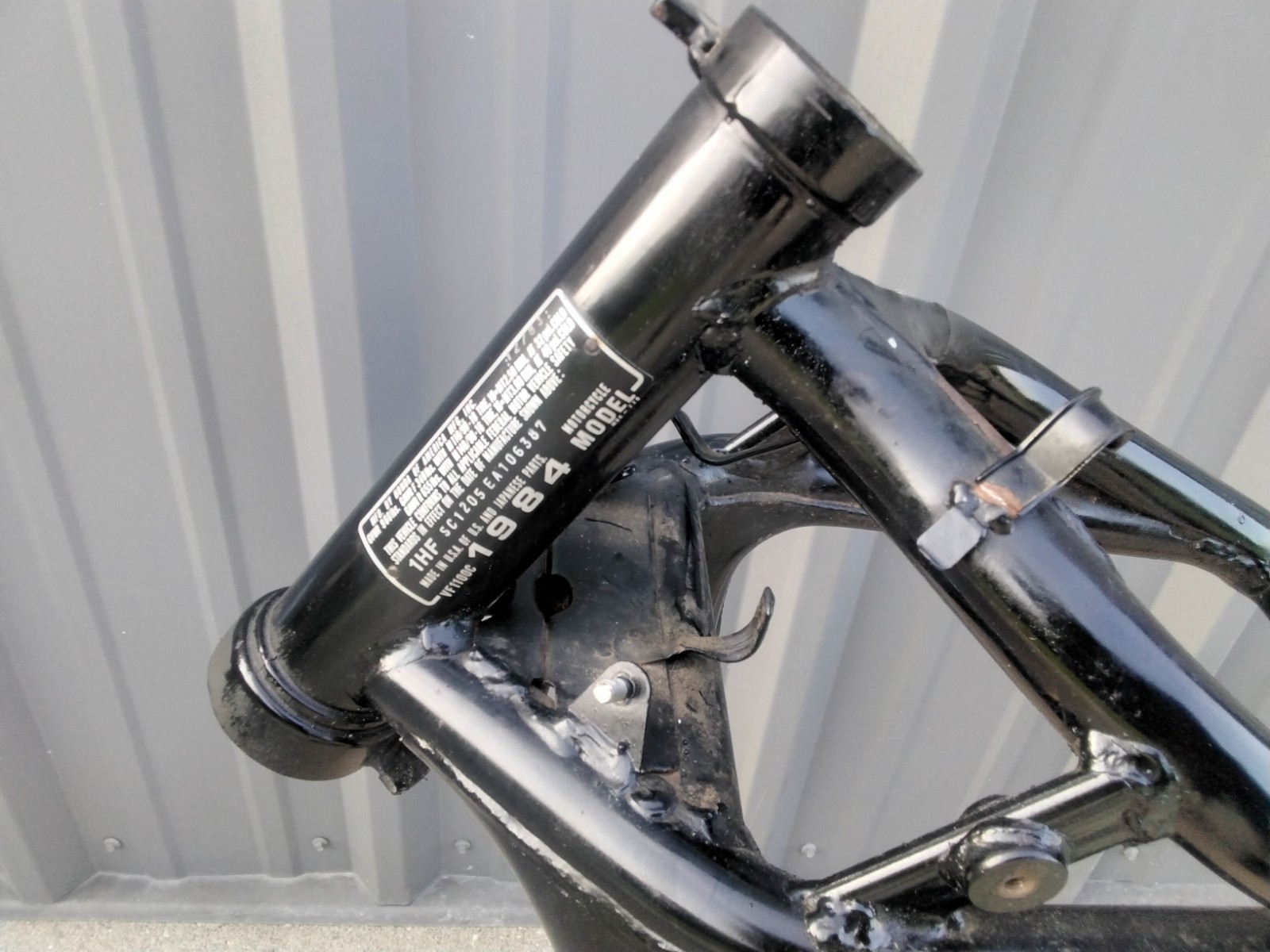 1983-1986 Honda V65 Magna VF1100C Street Legal Frame CLN TTL VF1100 V 65