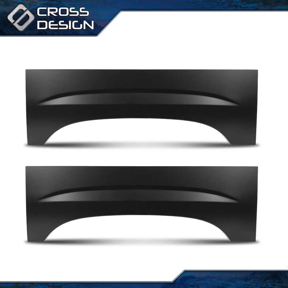 Wheel Arch Repair Panel Upper Rear Pair fits 1999-07 Chevy Silverado GMC Sierra