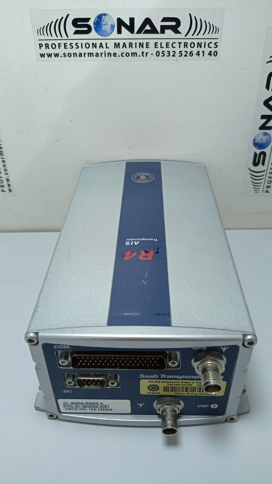 SAAB R4-AIS Shipborne Class A Transponder