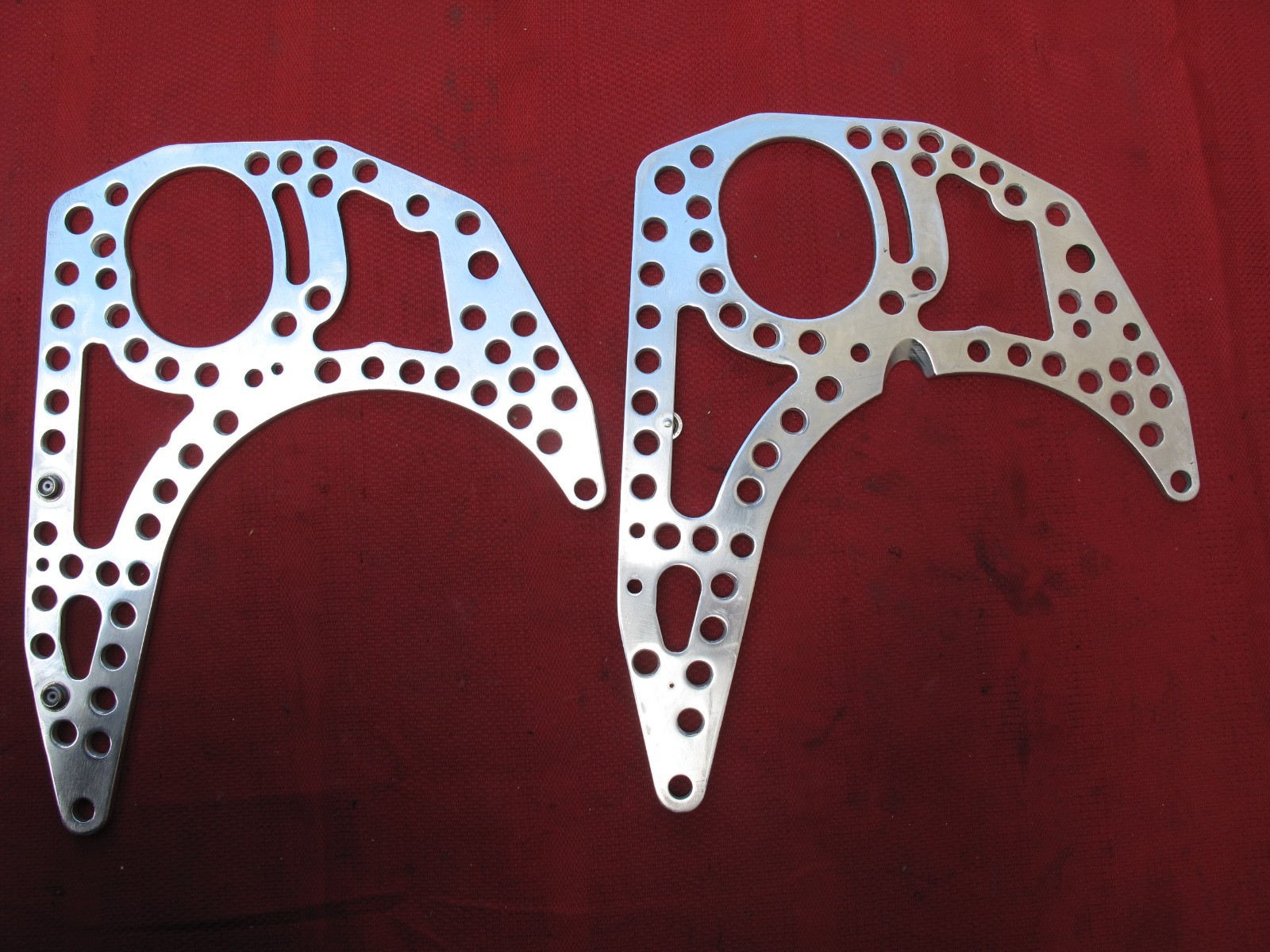 vintage Speedway Laydown Motorcycle Engine Mount Bracket