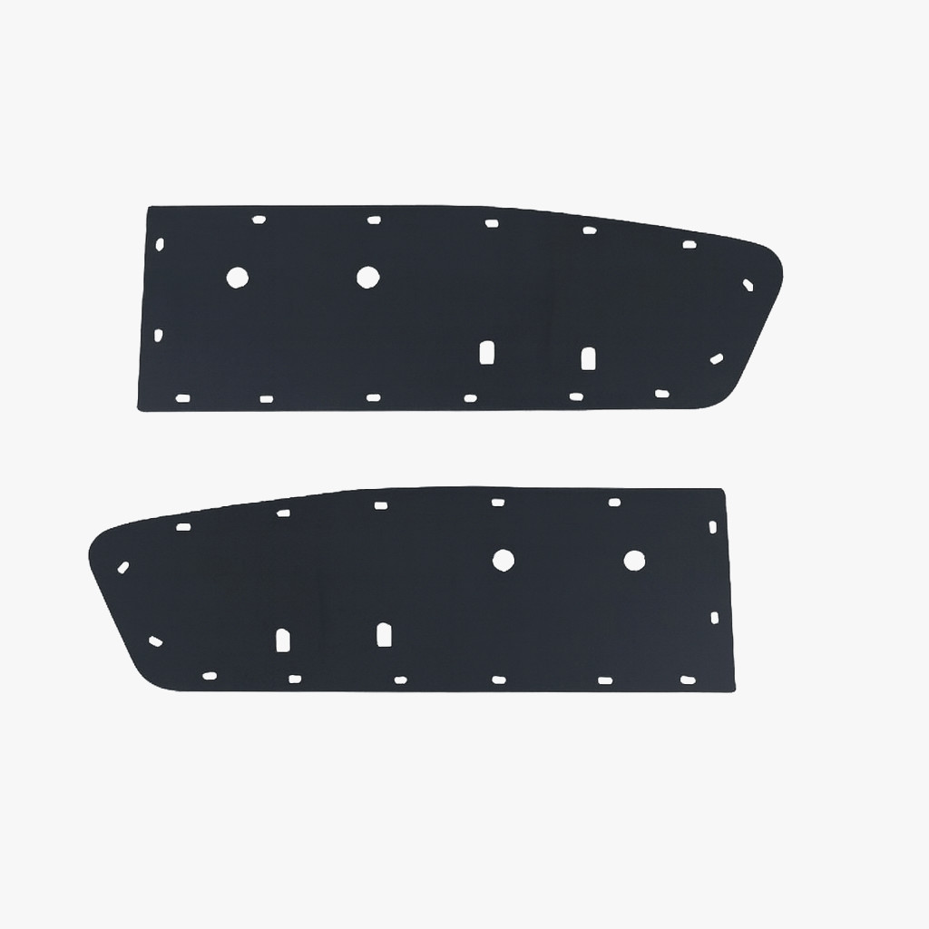 1964-1966 Ford Mustang Waterproof Door Panel Cards ABS Plastic - 
