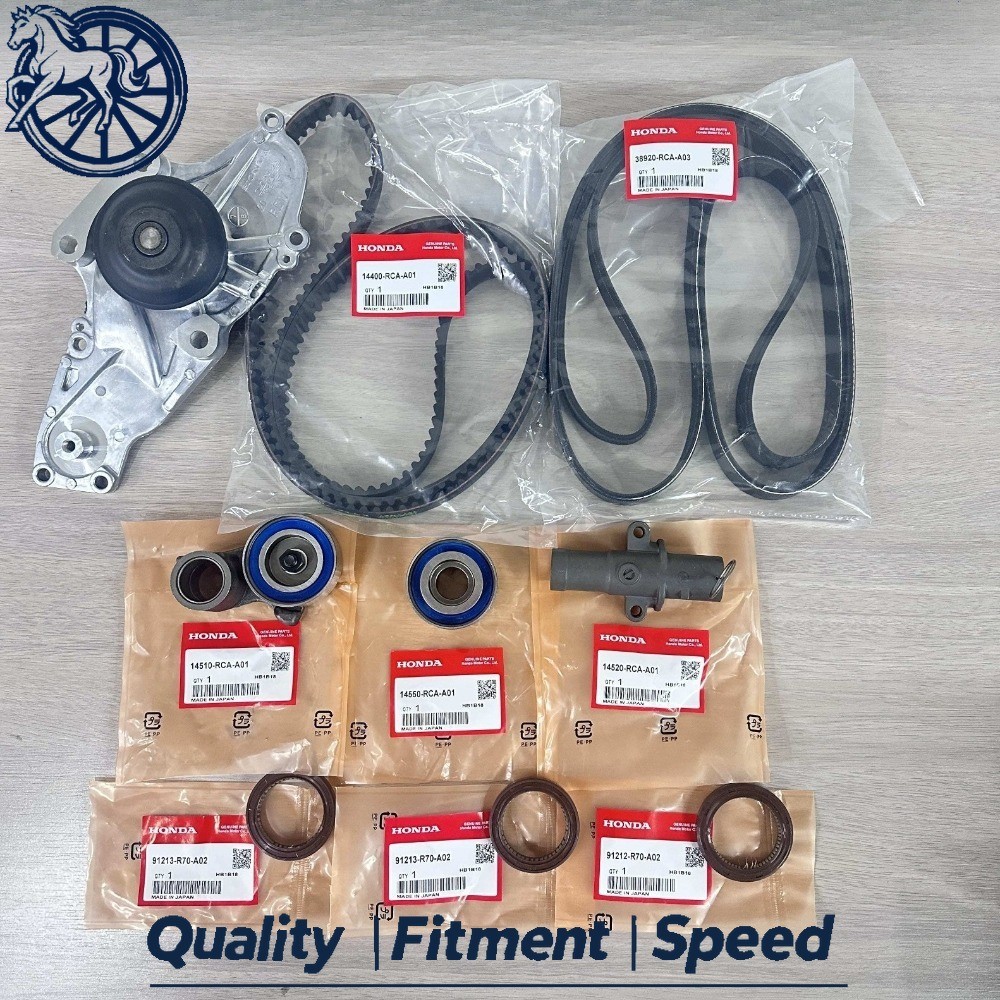 OEM Timing Belt Kit w/ Water Pump For Honda Accord Odyssey Pilot Acura 3.5L V6