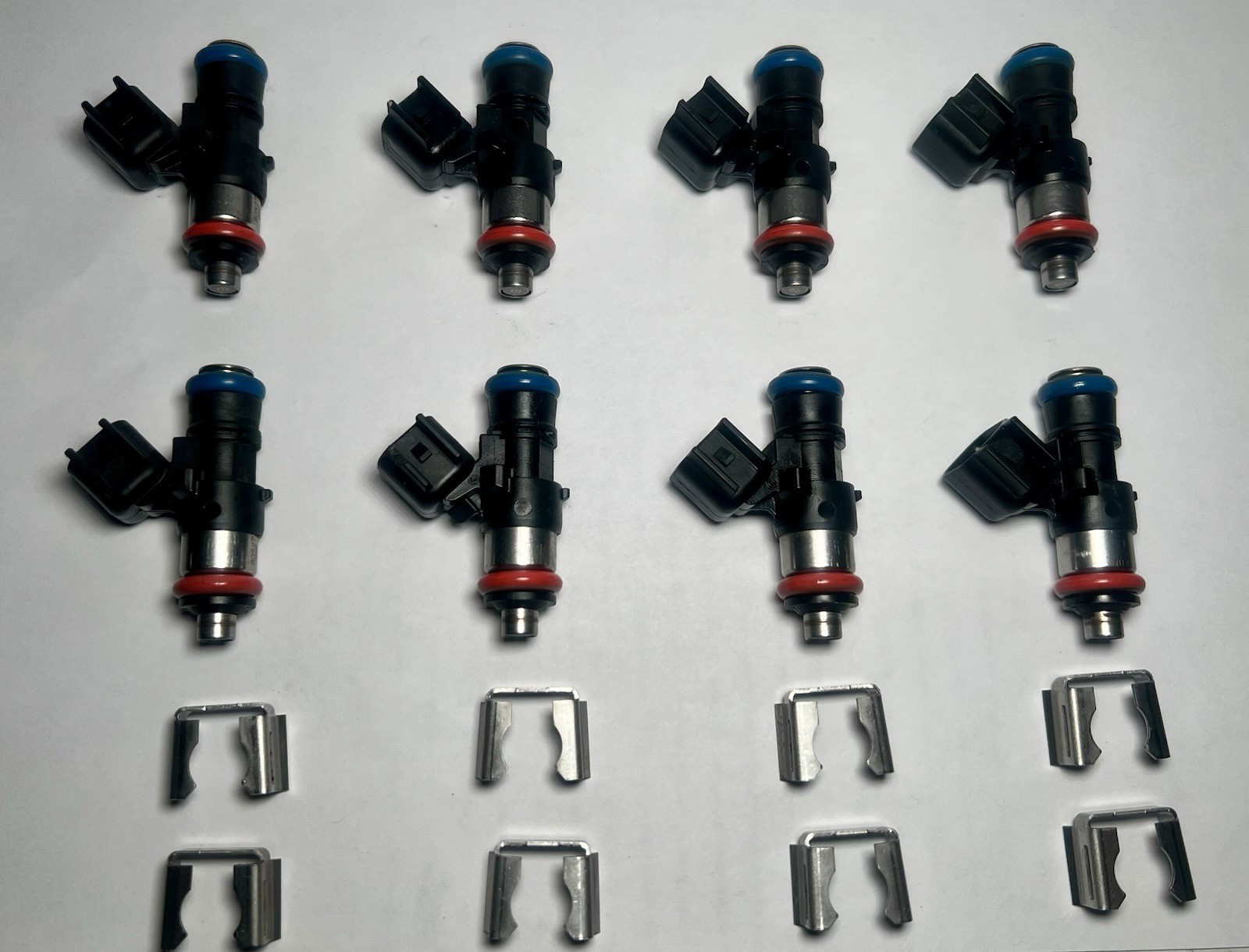 OEM LS3/LS7 Fuel injectors Camaro Corvette Z06 G8 12576341 GM With Clips \