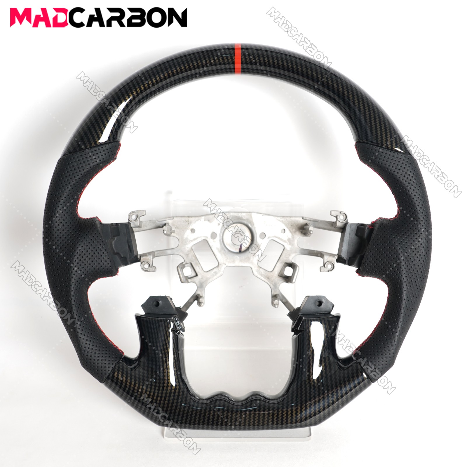 Hydro Dip Carbon Fiber Sport Steering Wheel For Nissan Armada Patrol 2019-2024