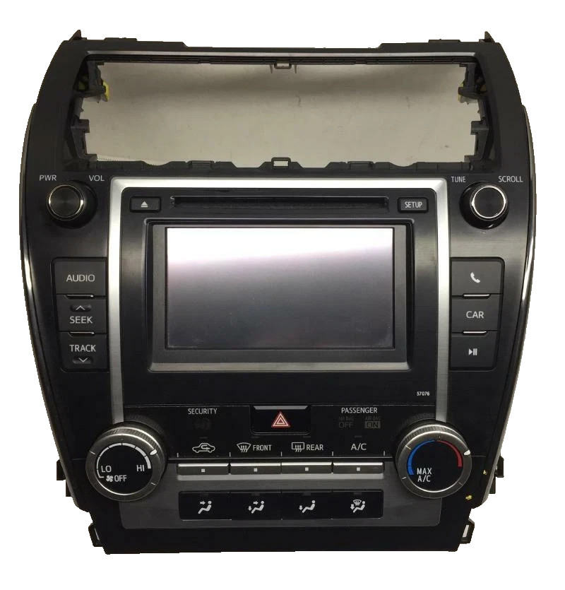 2013-2014 Toyota Camry Radio Display Receiver AM/FM/CD 57076 OEM 86140 06011  
