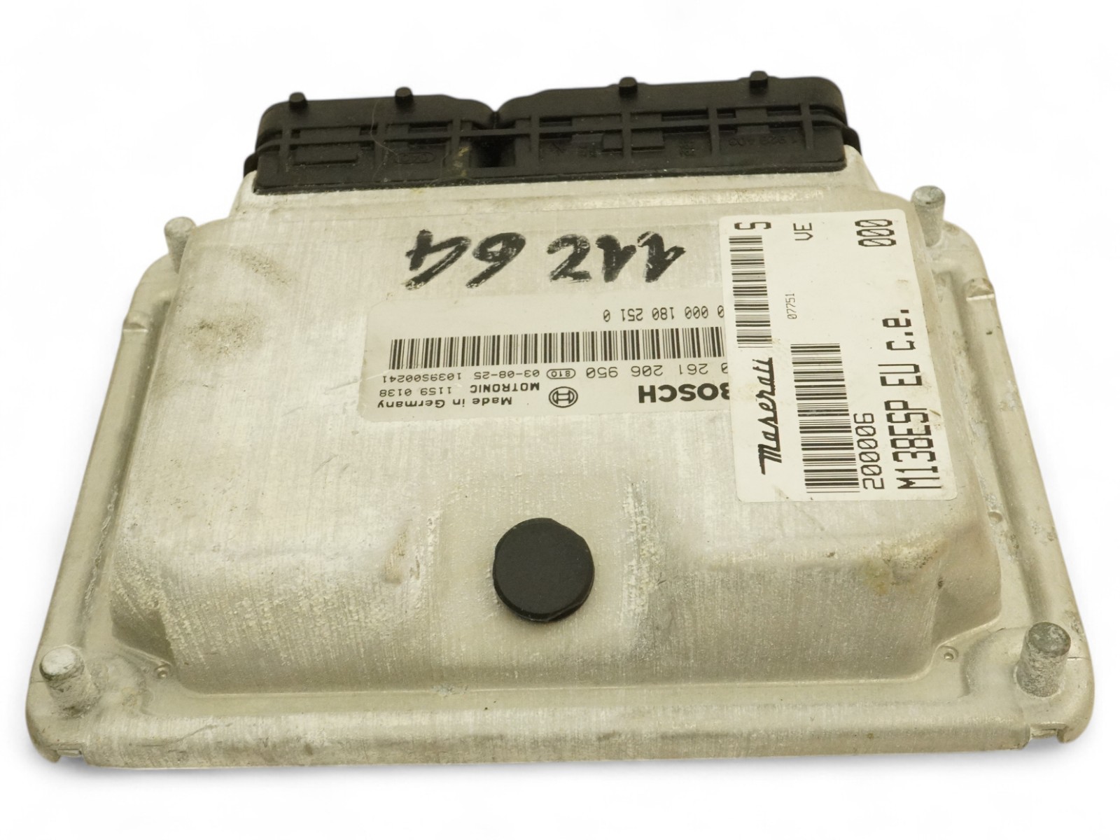 2002-2004 Maserati Spyder M138 Gas OEM Engine Control Module ECM/ECU 00001802510