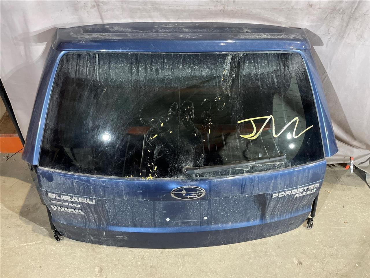 Used Deck Lid fits: 2012 Subaru Forester w/spoiler w/rear view camera Grade A