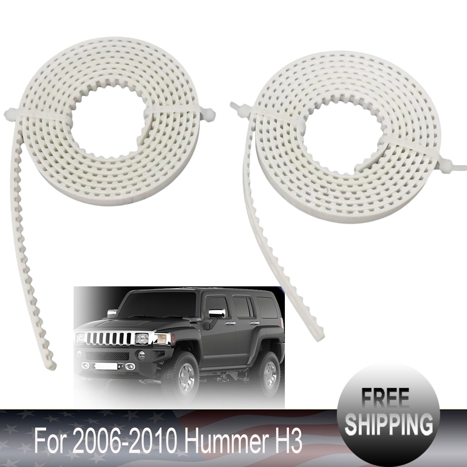 New 2Pcs Sunroof Repair Ribbon AP374218 For 2006-2010 Hummer H3 US Stock