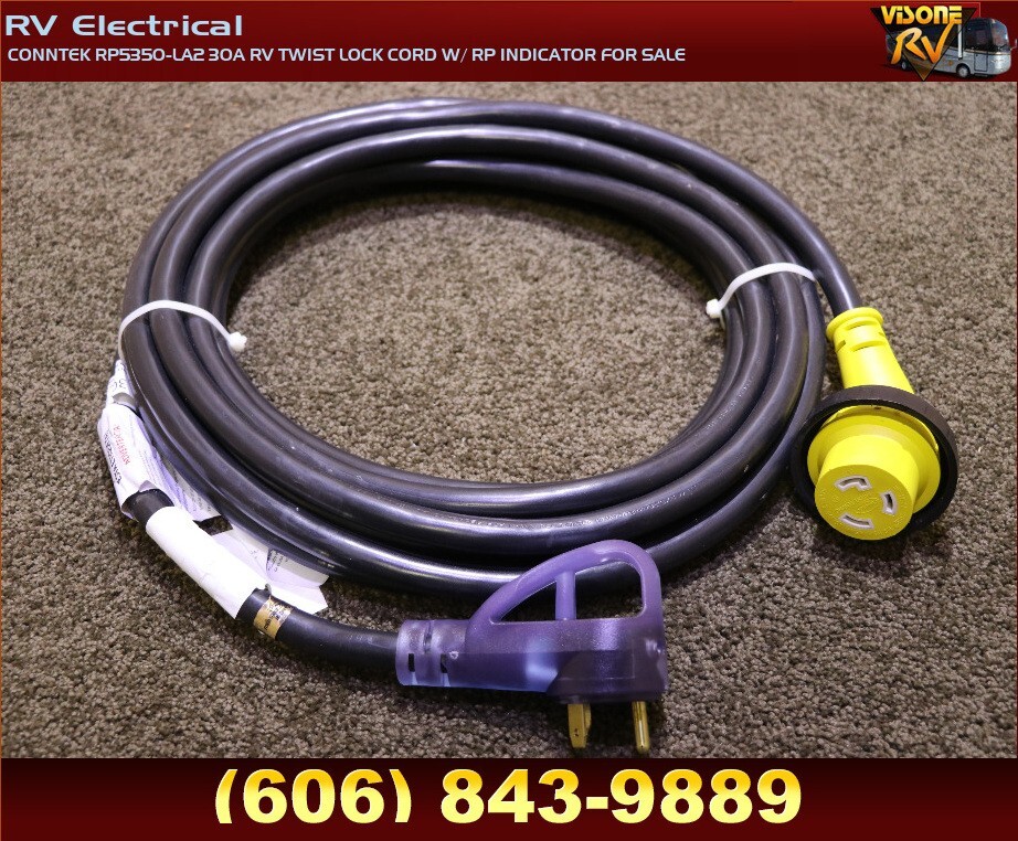 CONNTEK RV POWER SUPPLY EXT CORD 30FT 30A 125V BRAND NEW FAST 