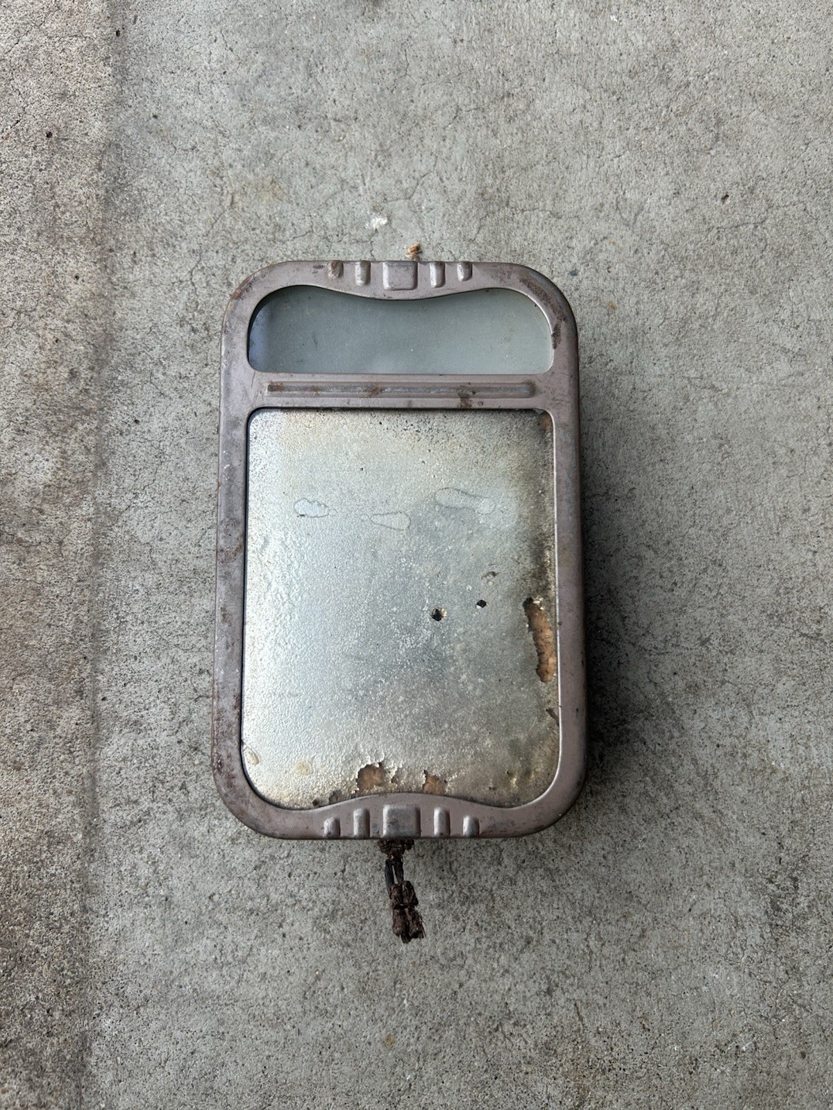 Rare 1938–1939 Chevrolet accessory glove box vanity mirror Rare Chevrolet