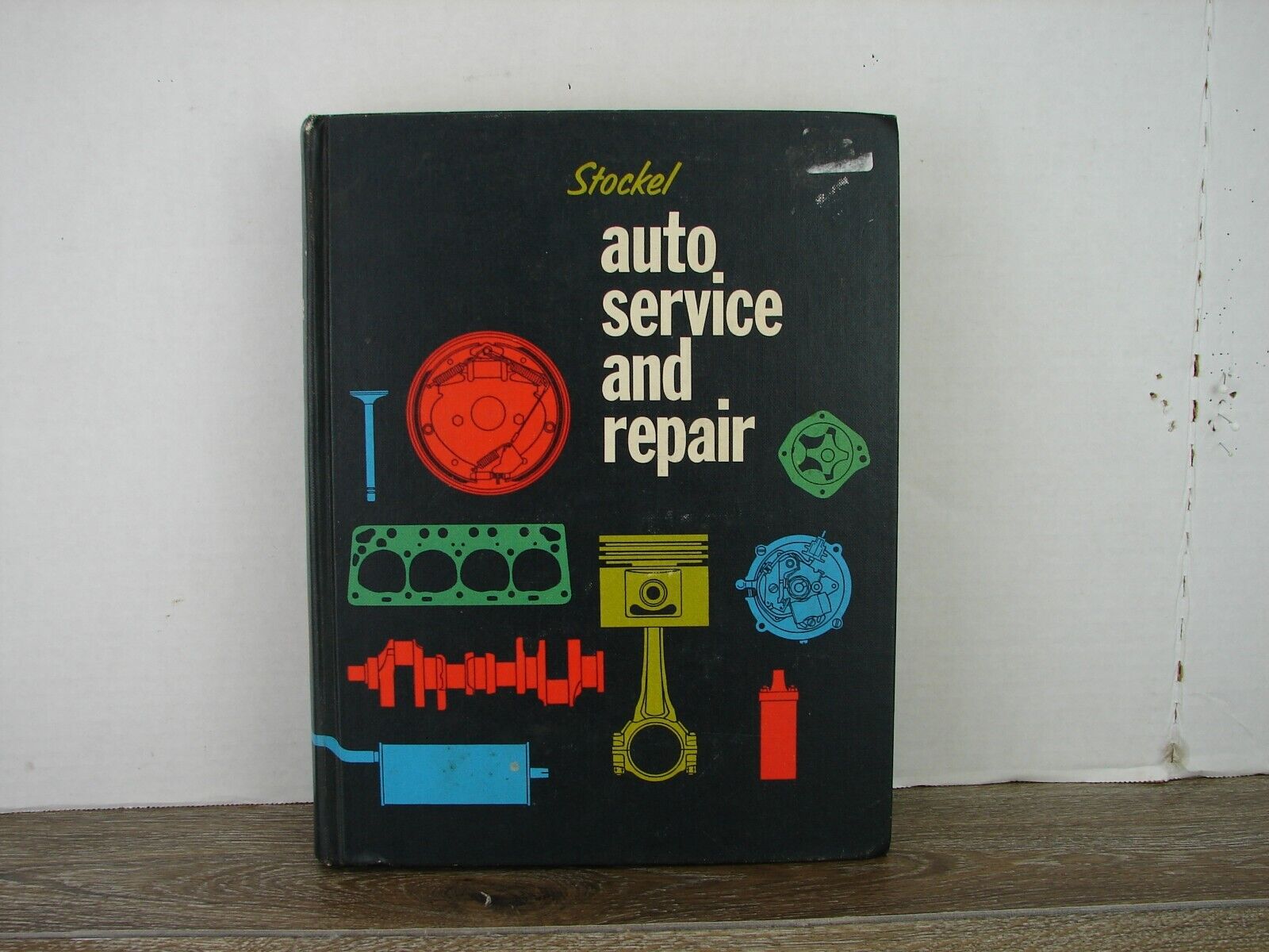 Classic 1969 Stockel Auto Service and Repair Manual Hardcover Vintage Shop