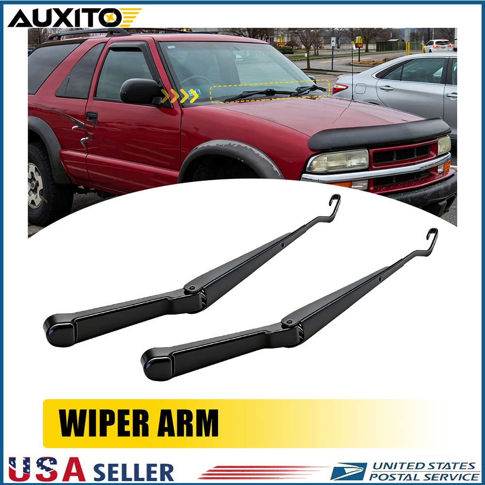 Windshield Wiper Arms Front Pair Left Right Fit Chevy S10 GMC Sonoma Blazer New
