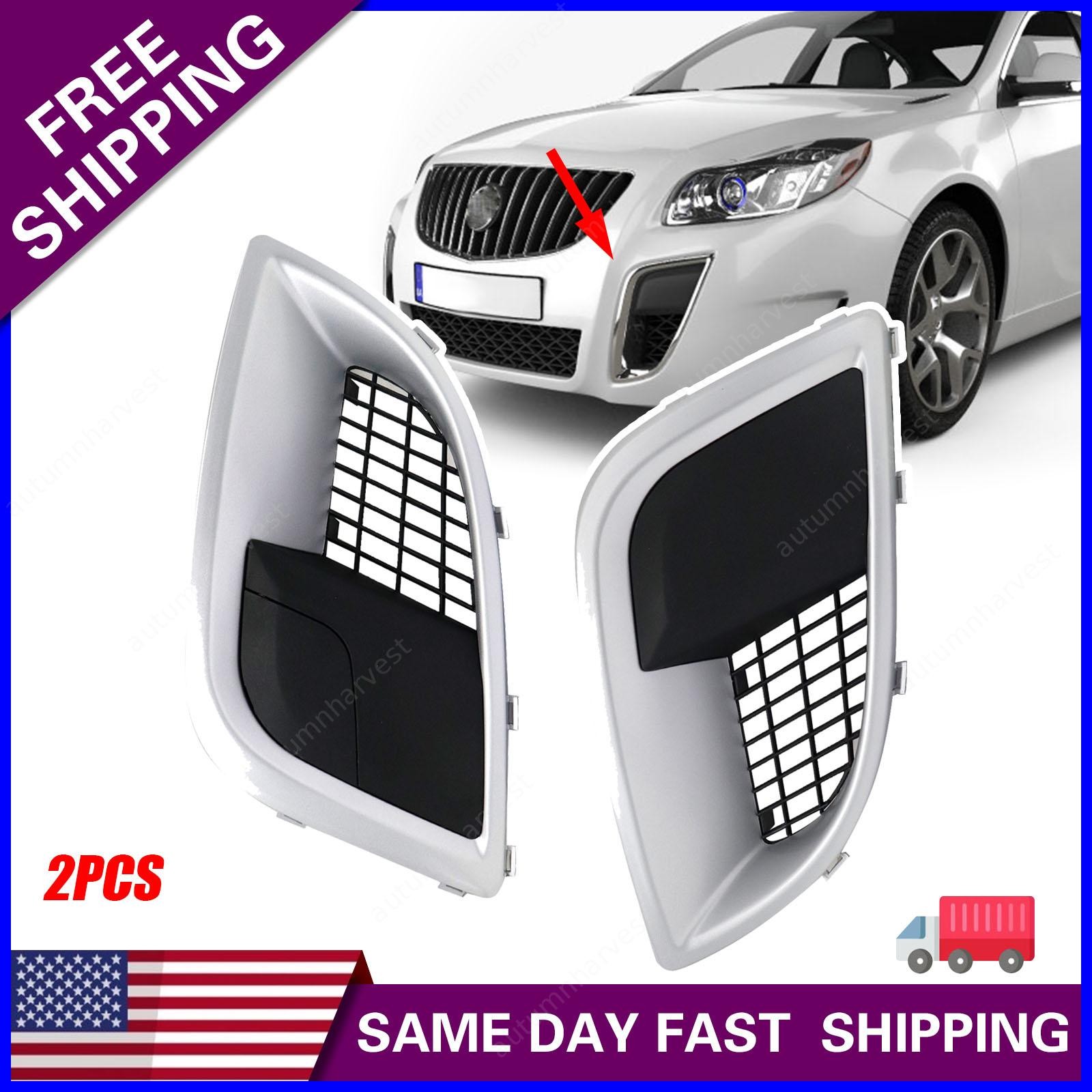 A Pari Front Bumper Outer Grille Molding Cover Fits Buick Regal GS 2012-2017