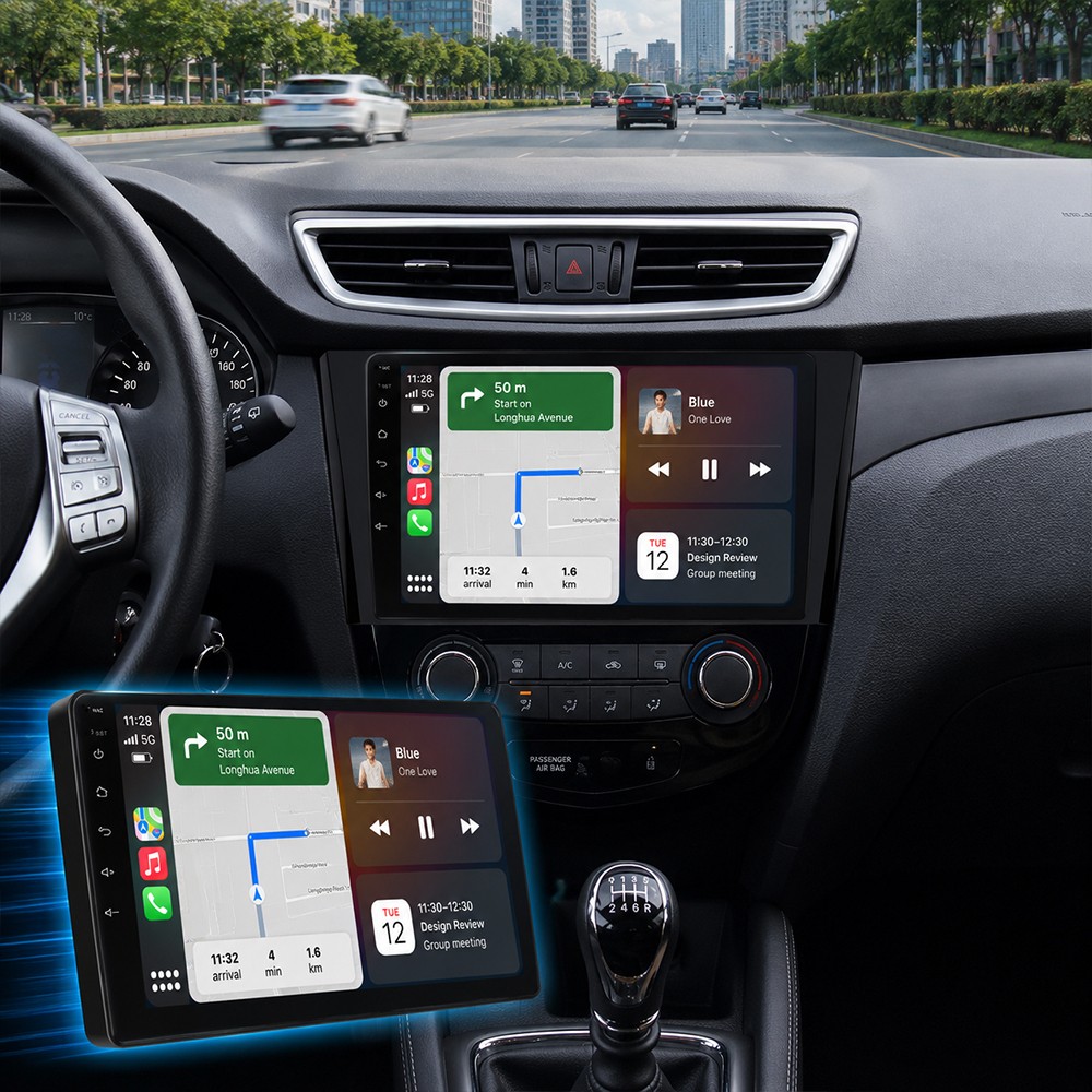 2+64GB Carplay For Nissan Rogue 2014-2020 Android 15.0 Car Stereo Radio GPS WIFI