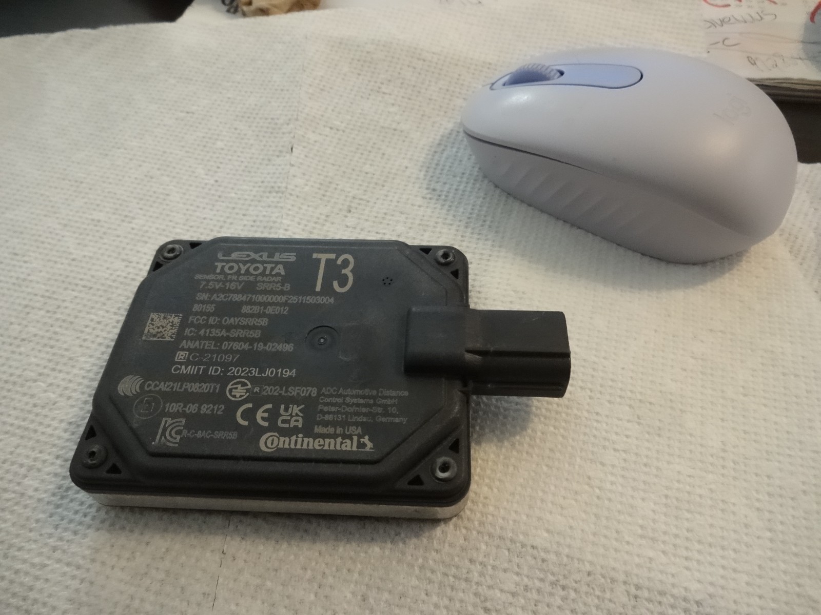2024 2025 TOYOTA GRAND HIGHLANDER CRUISE CONTROL DISTANCE SENSOR 882B1-0E012 2024 2025 TOYOTA GRAND HIGHLANDER CRUISE CONTROL DISTANCE SENSOR 882B1-0E012