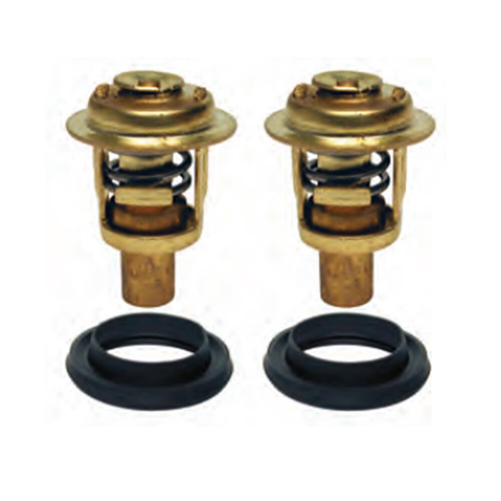 NIB Mercury 125-135-140-150-175-200-225 Thermostat-Seal 2 KIT 75692Q2 143F Degre