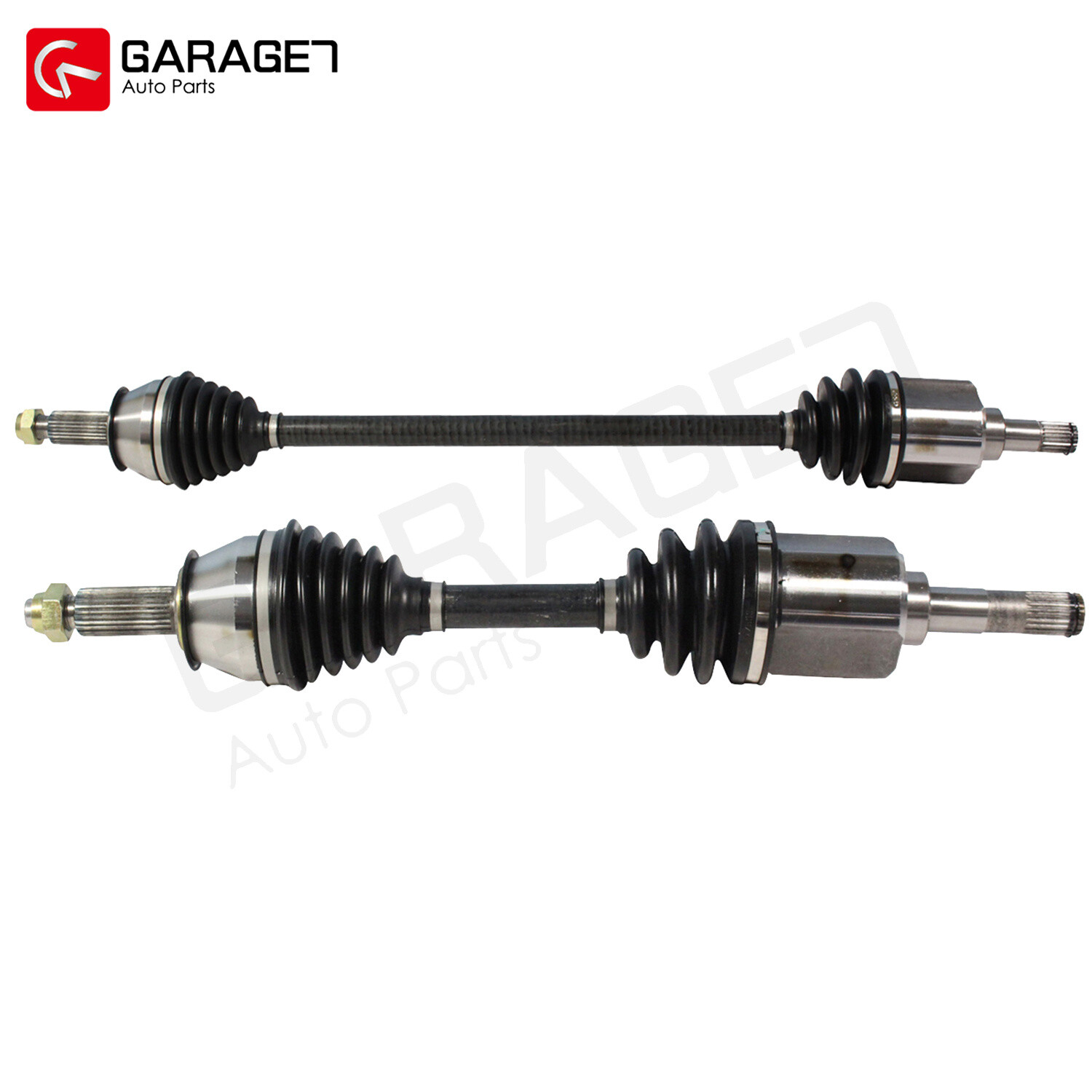 For 1984-1990 Ford Escort Tempo Topaz Auto Trans Front Pair CV Axle Assembly