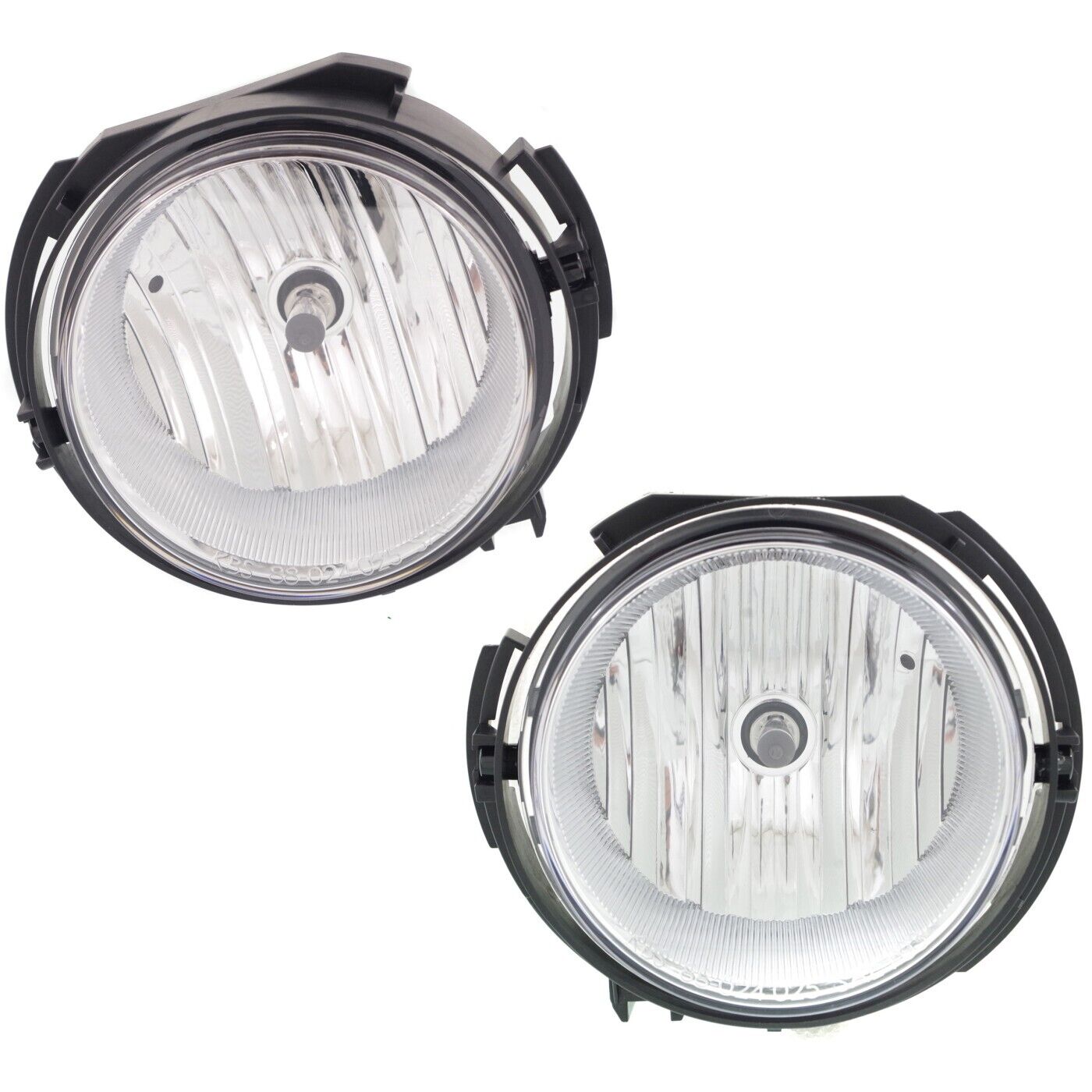 Set of 2 Clear Lens Fog Light For 2006-11 Chevrolet HHR LH & RH CAPA w/ Bulbs
