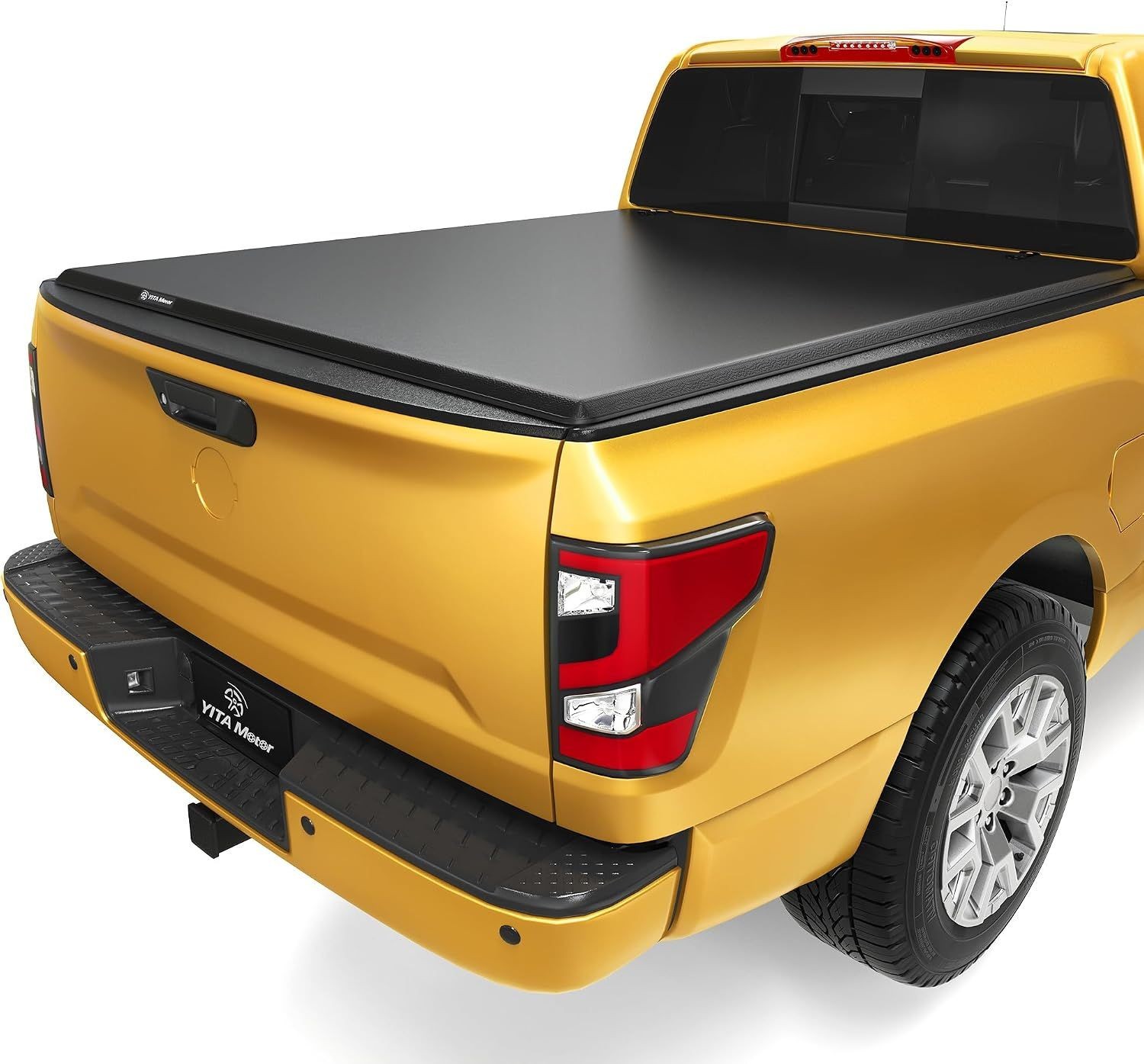 Soft Tri-Fold Truck Bed Tonneau Cover for 2005-2026 Frontier 5ft Bed