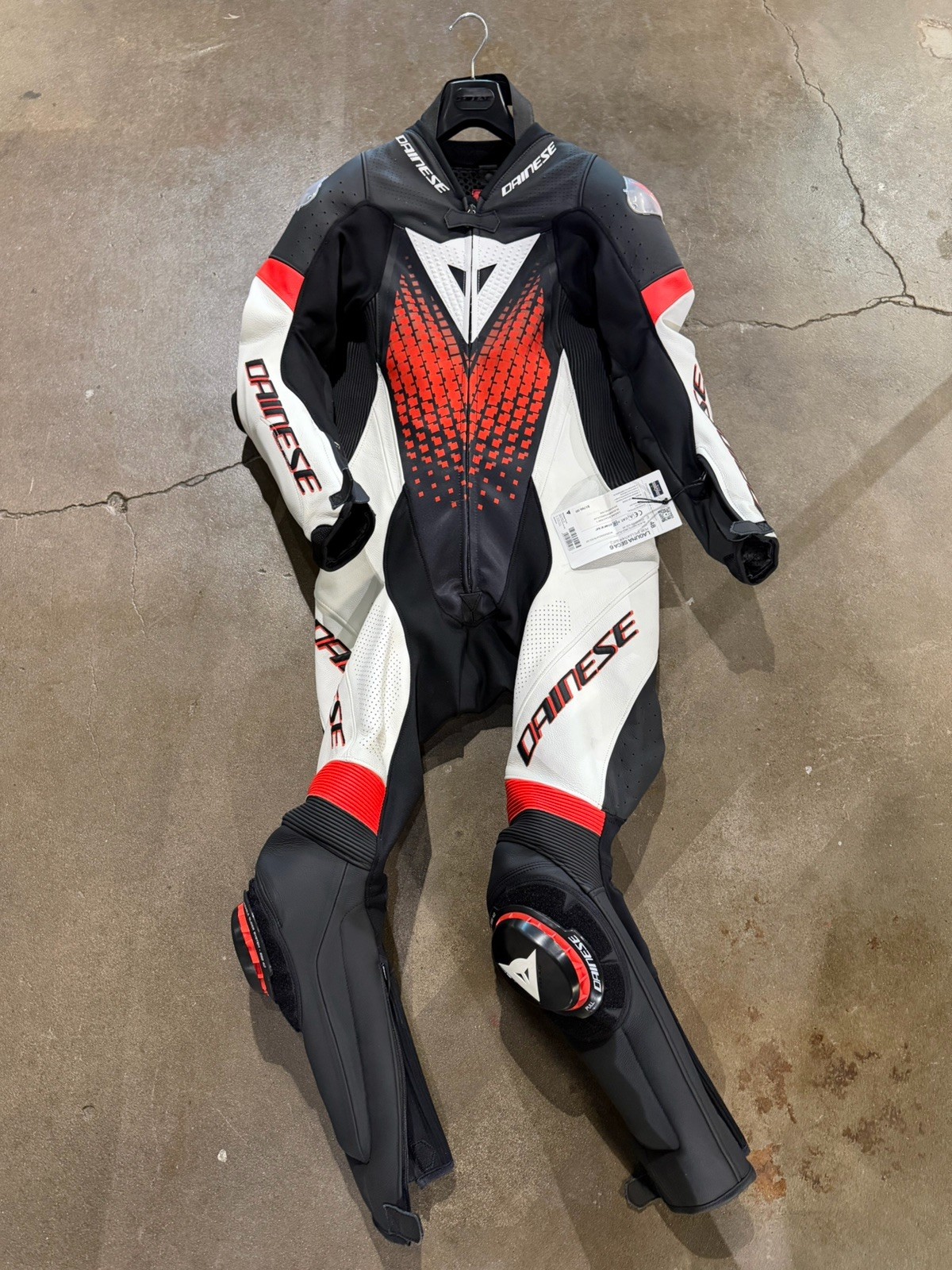 Dainese Laguna Seca 6 Men’s Perf 1PC Leather Suit - Size 48