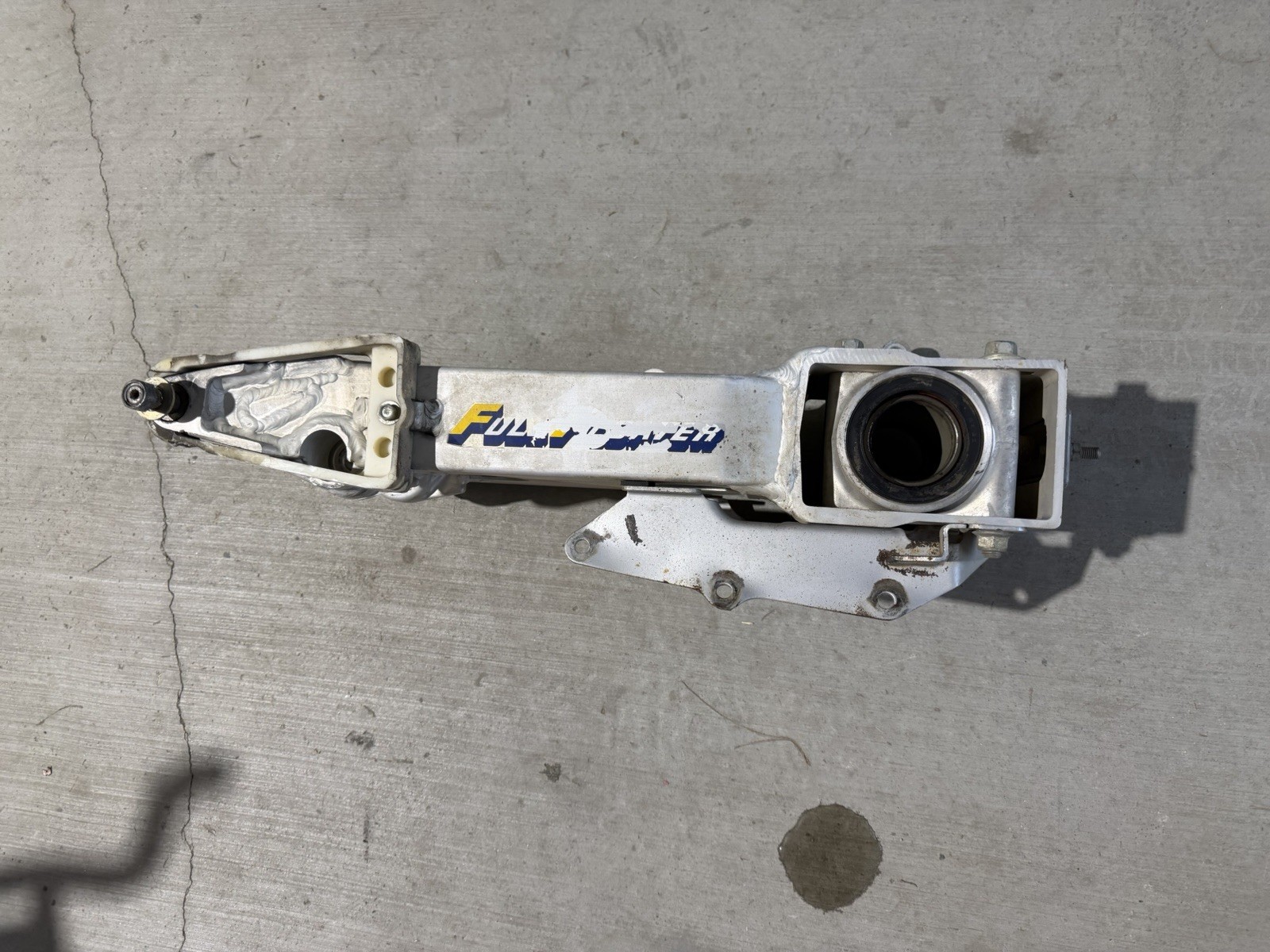 1987-1990 Suzuki LT500R Quadzilla OEM Rear Swing Arm Bearing Carrier Suspension