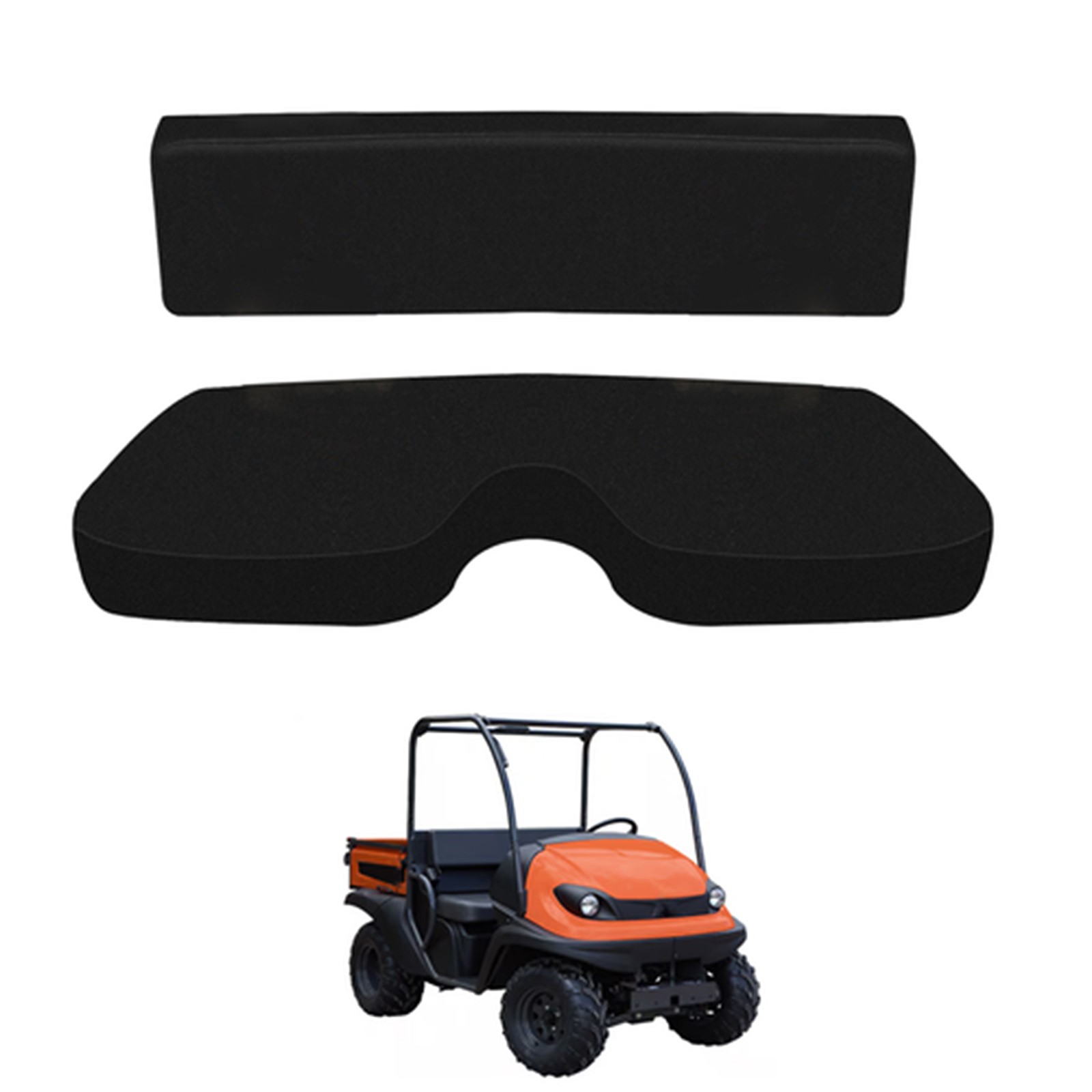 New Seat Cover Set Waterproof For Kubota RTV 400 2012-2020 RTV 500 2008-2022