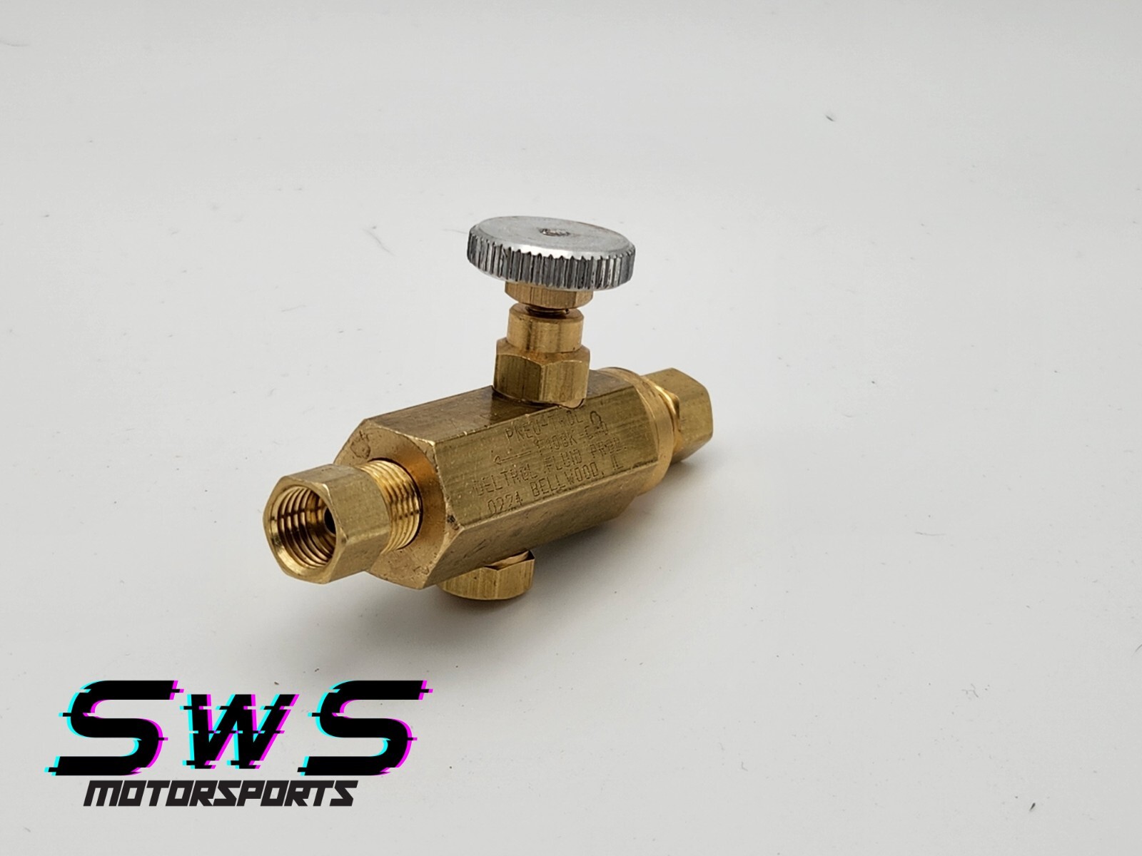 Adjustable Brake Proportioning Valve Universal 3/16 Brake 3/8-24 Fittings