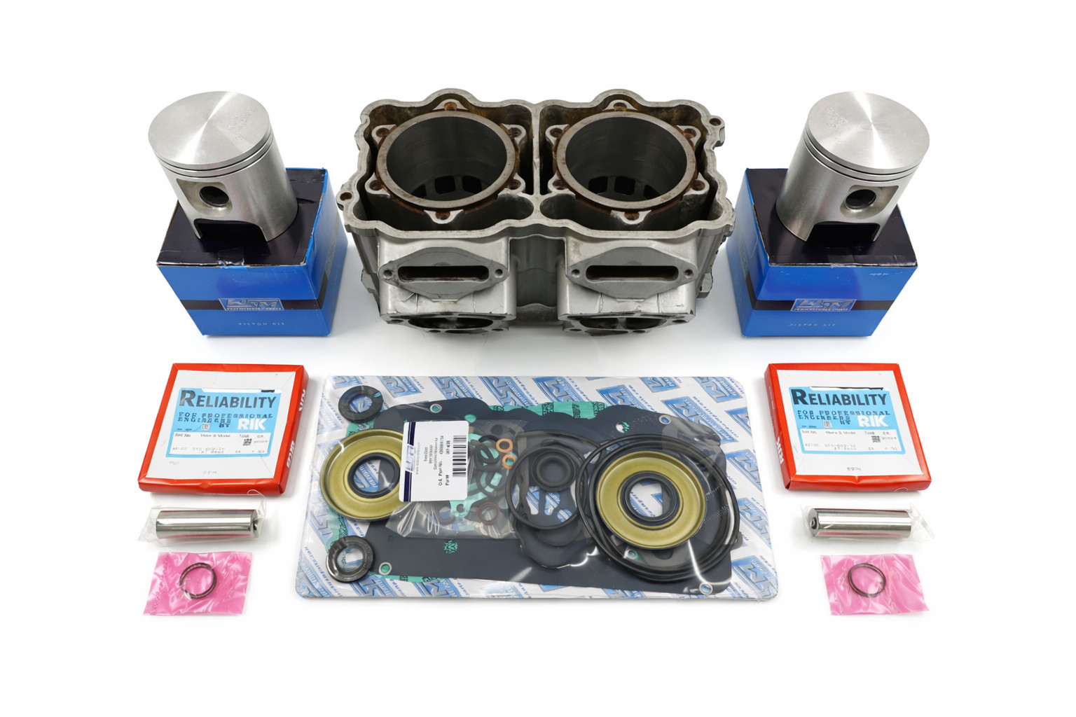 2000-2001 Sea-Doo 947/951 DI OEM 6 PORT Cylinder Top End Kit (.5mm over STD)